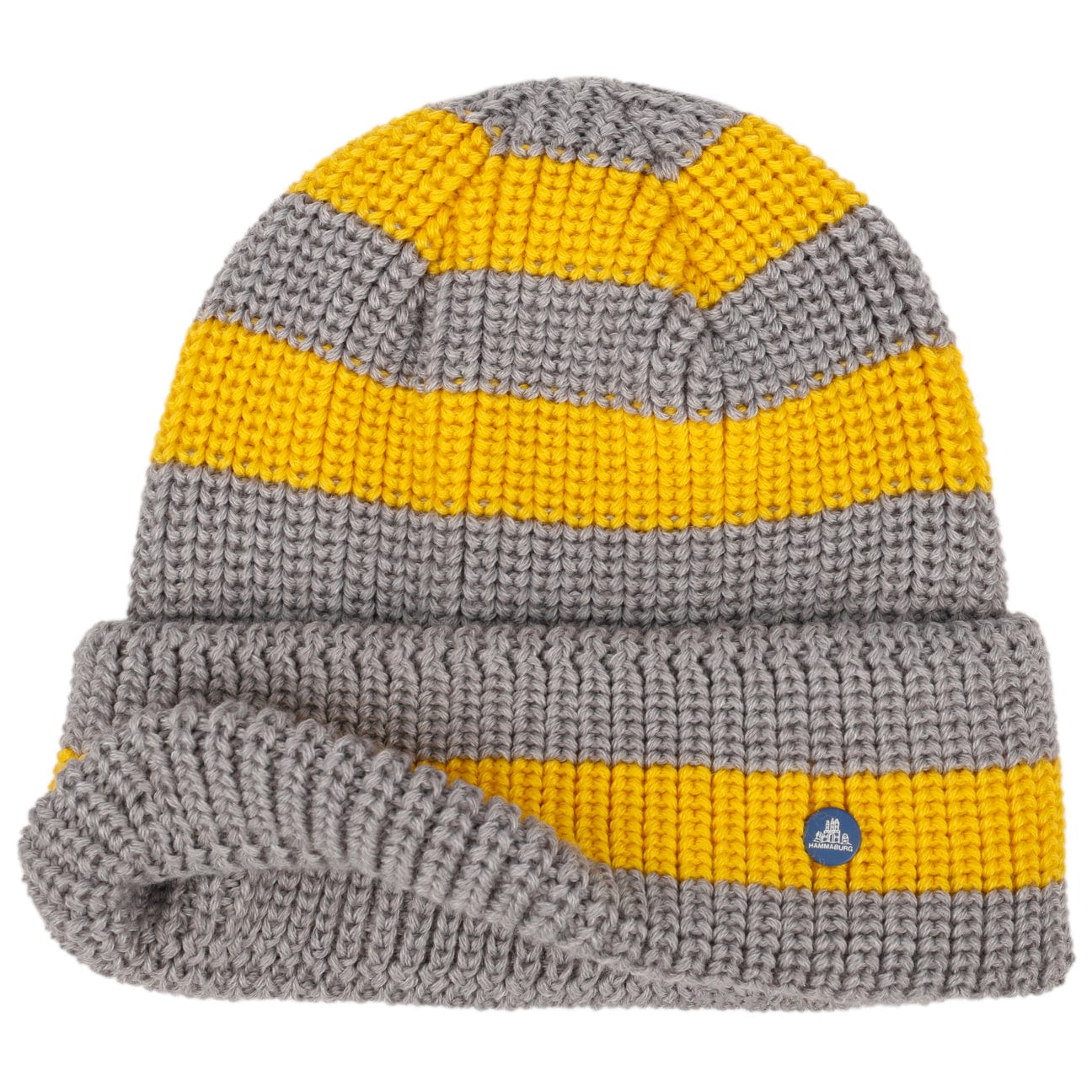 Twotone Stripes Beanie Hat by Hammaburg - JJ Hat Center ®