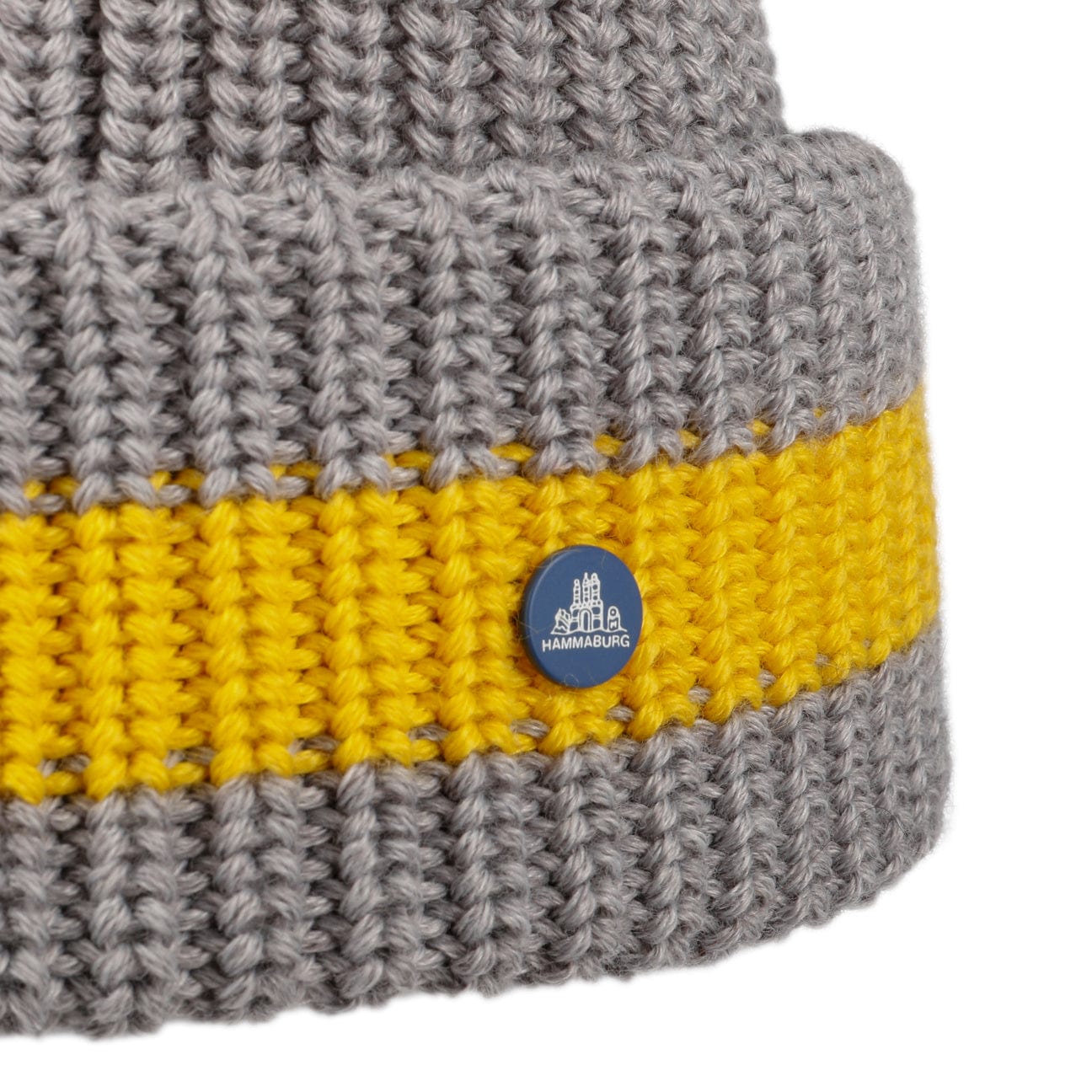 Twotone Stripes Beanie Hat by Hammaburg - JJ Hat Center ®