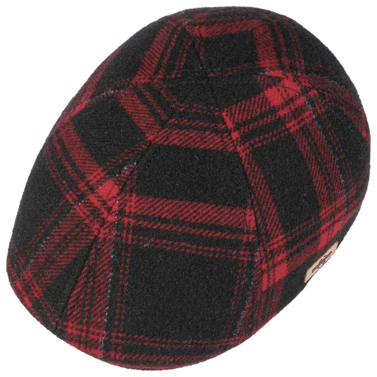 Texas Shadow Plaid Flat Cap by Stetson - JJ Hat Center ®