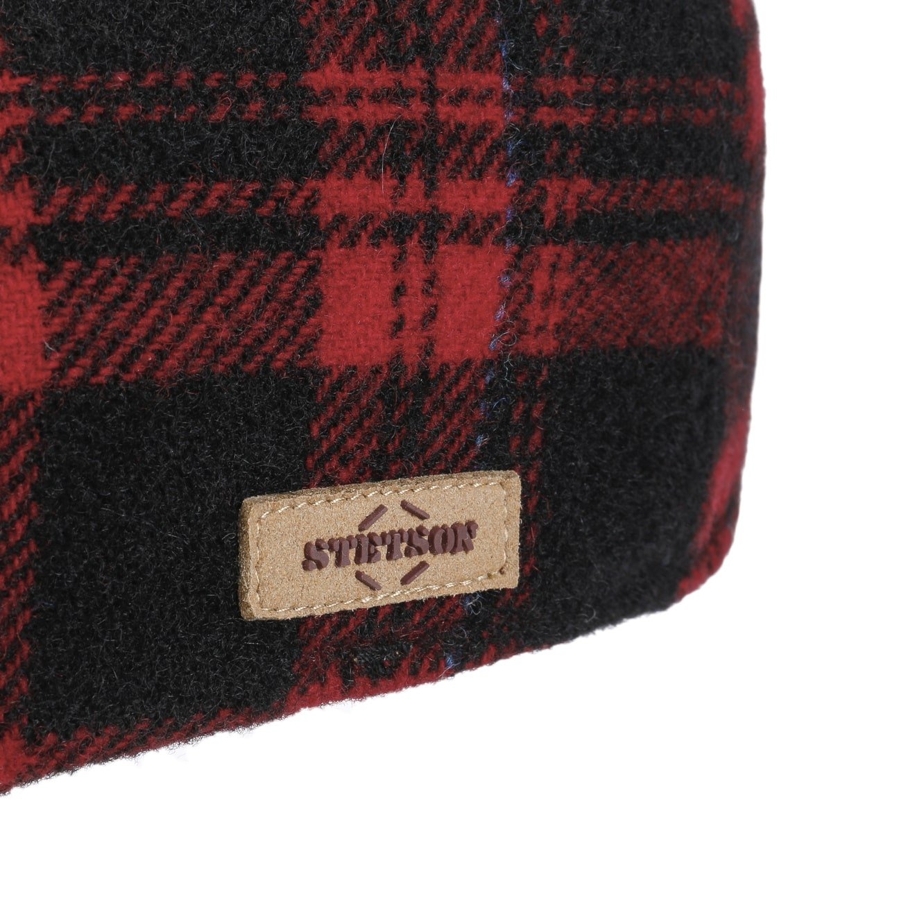 Texas Shadow Plaid Flat Cap by Stetson - JJ Hat Center ®
