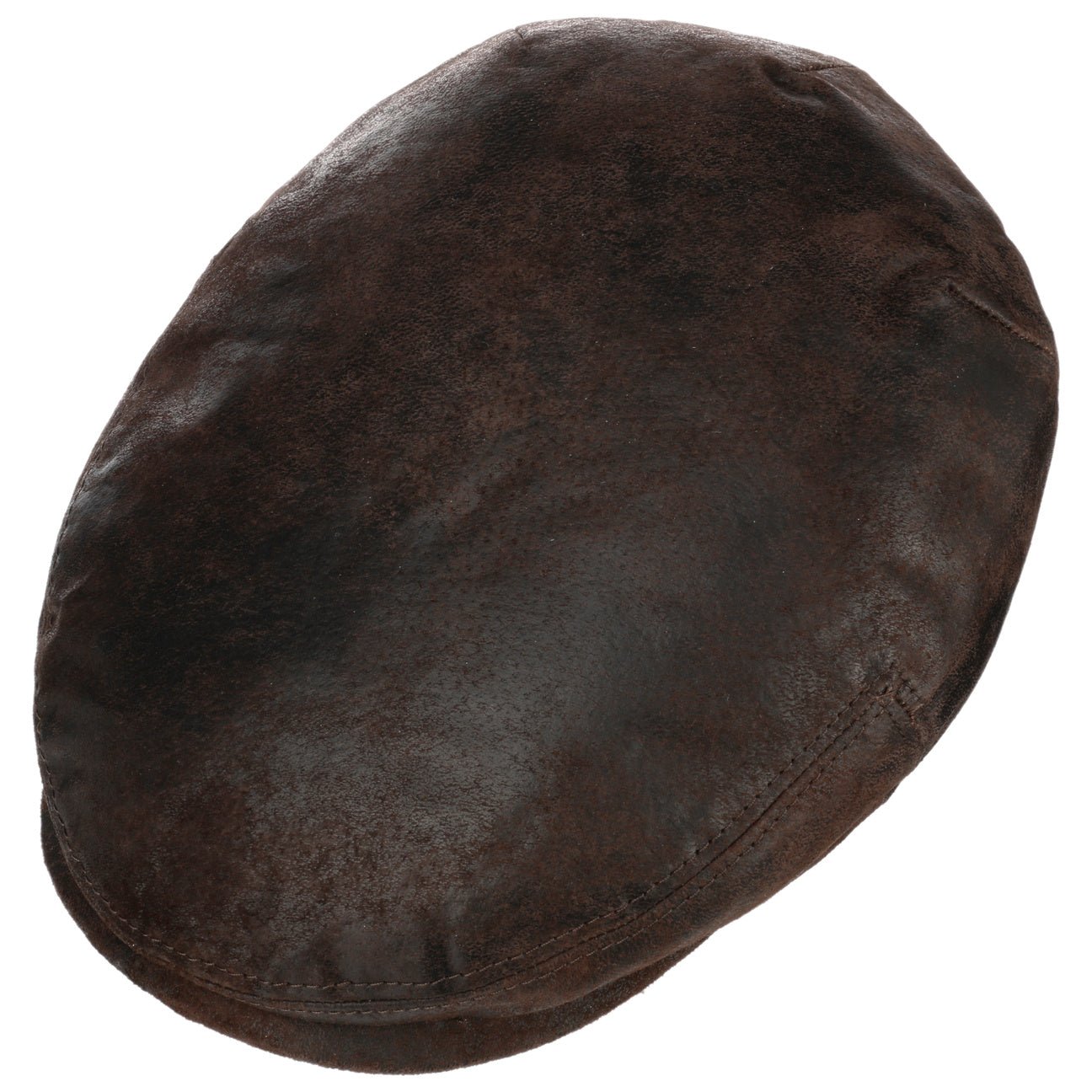 Kent Pigskin Flat Cap with Ear Flaps - JJ Hat Center ®