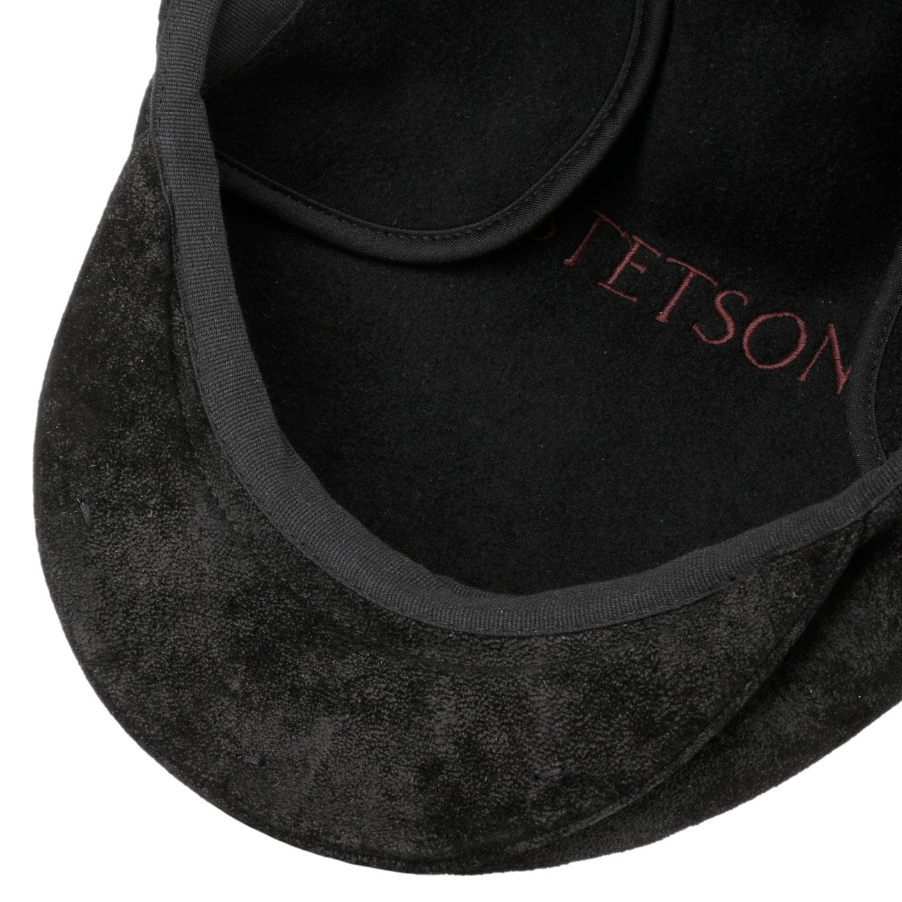 Kent Pigskin Flat Cap with Ear Flaps by Stetson - JJ Hat Center ®