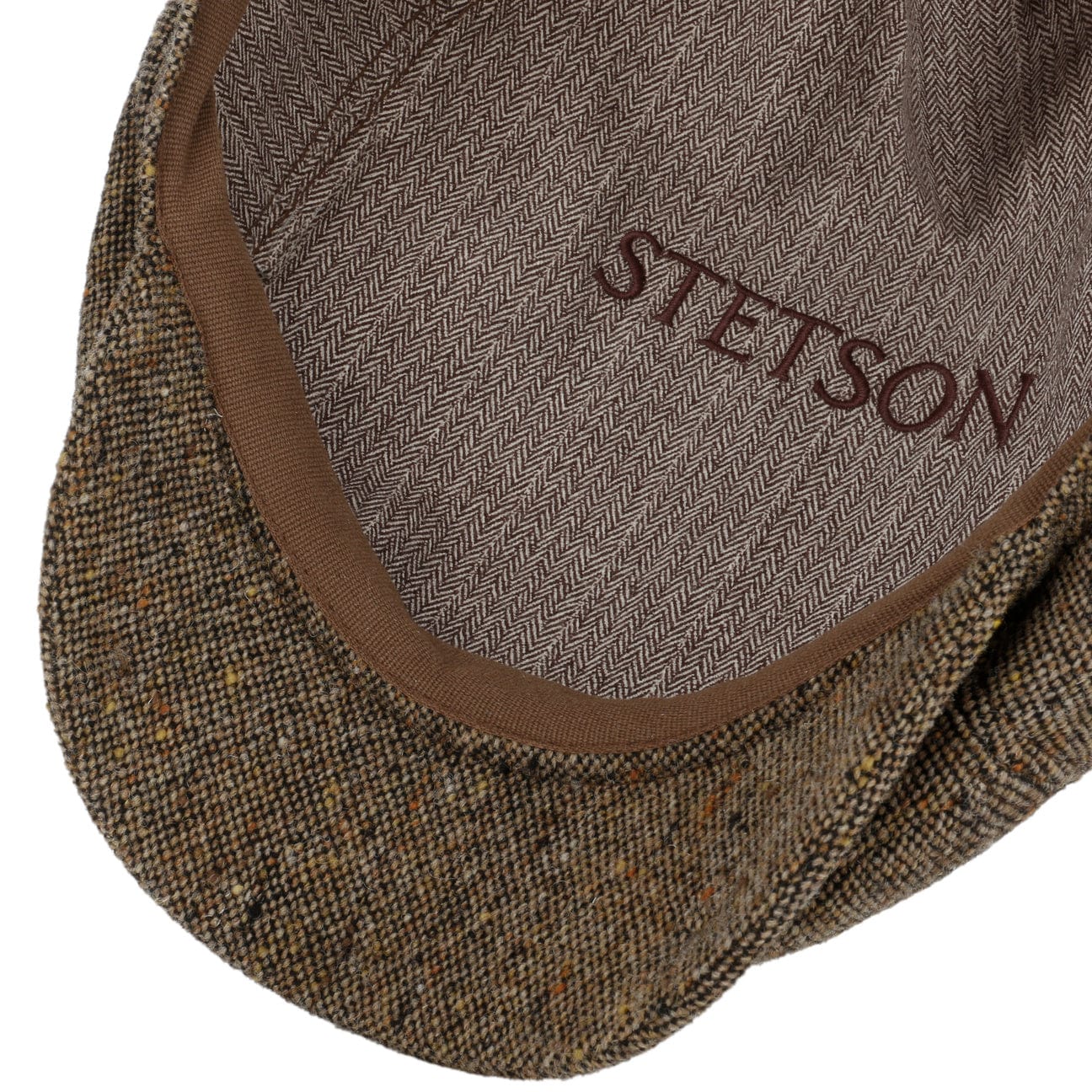 Standsfield 6 Panel Flat Cap by Stetson - JJ Hat Center ®