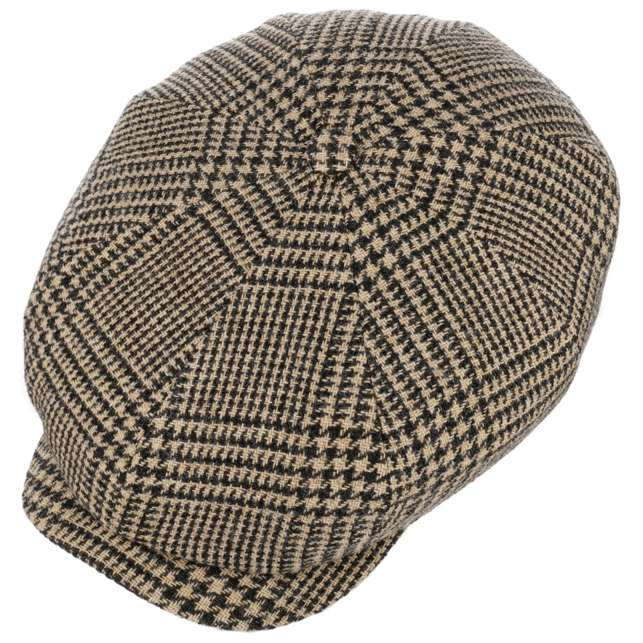 Sendago Houndstooth Newsboy Cap by Lierys - JJ Hat Center ®