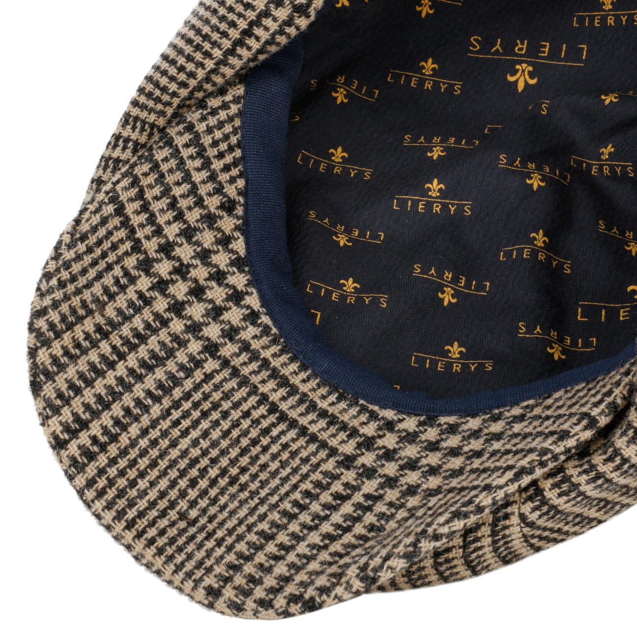 Sendago Houndstooth Newsboy Cap by Lierys - JJ Hat Center ®