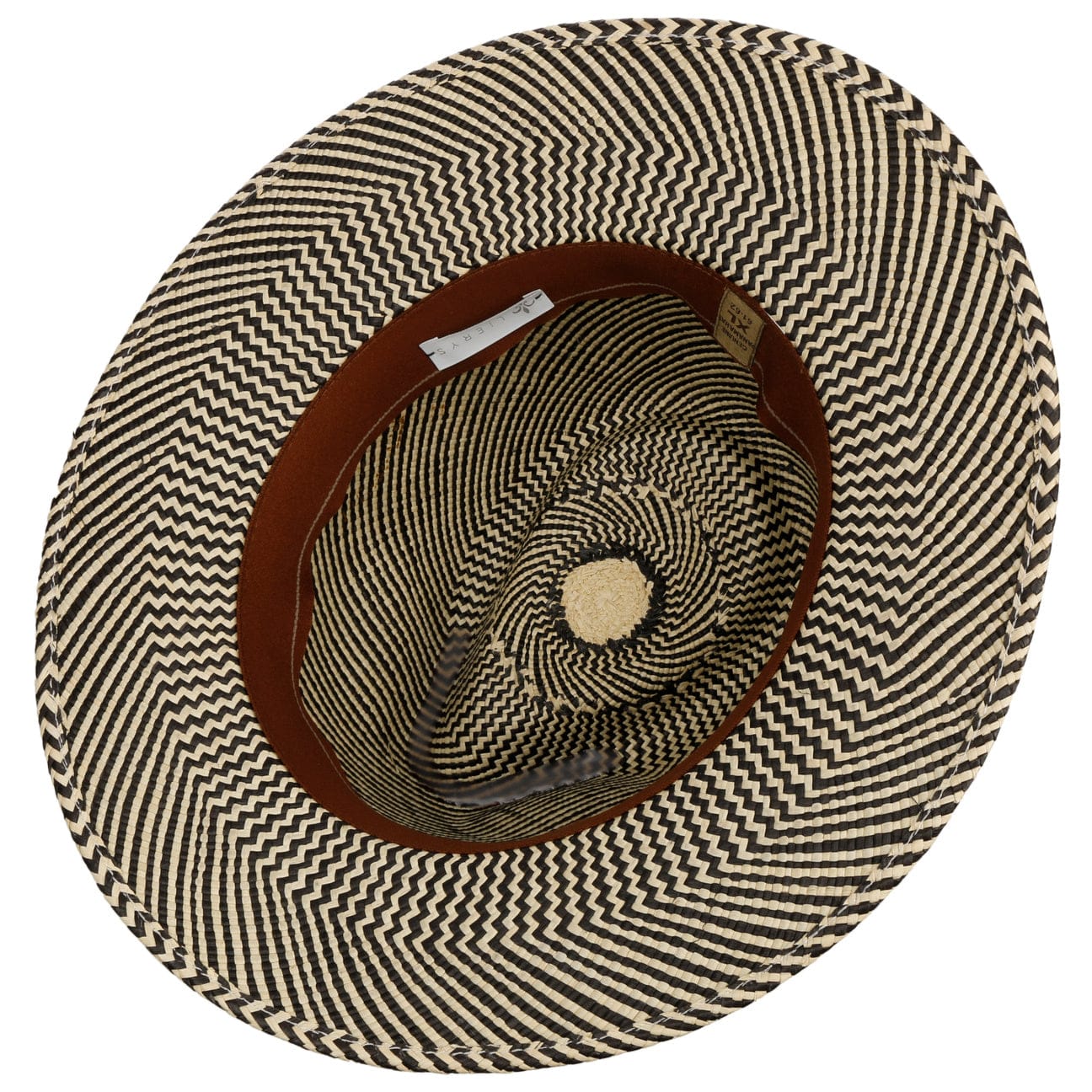 Twotone Stripes Traveller Panama Hat by Lierys - JJ Hat Center ®