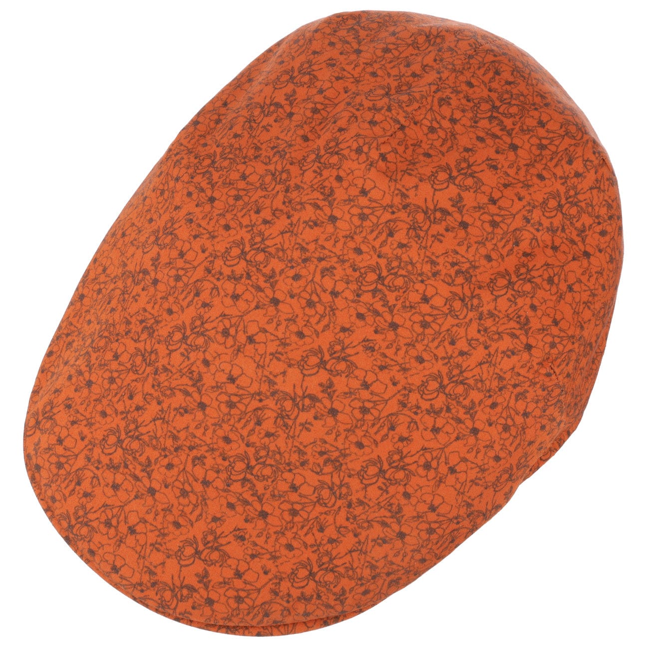 Flower Cotton Flat Cap by Borsalino - JJ Hat Center ®