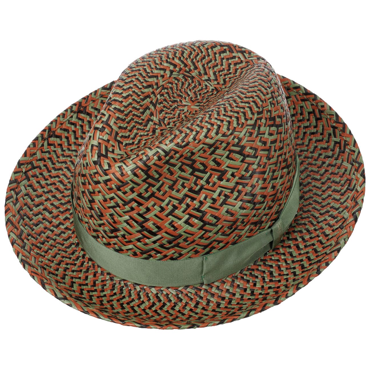 Federico Patterned Panama Hat by Borsalino - JJ Hat Center ®