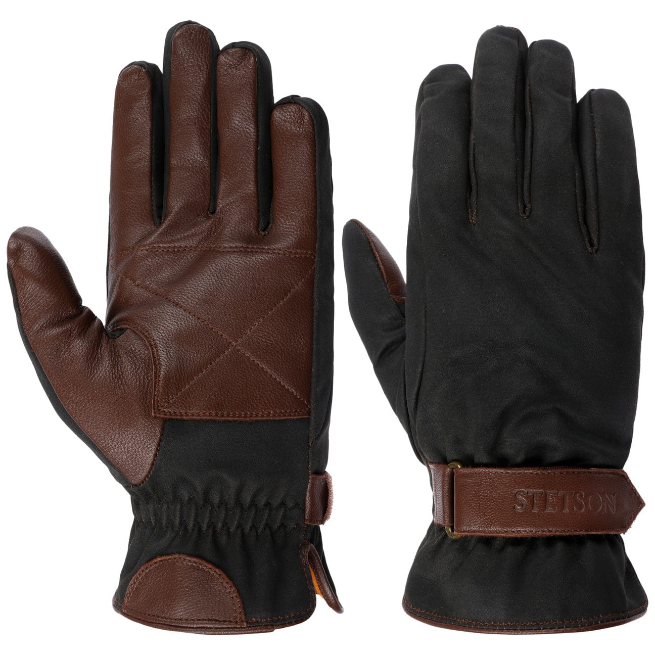 Twotone Goat Nappa Leather Gloves by Stetson - JJ Hat Center ®