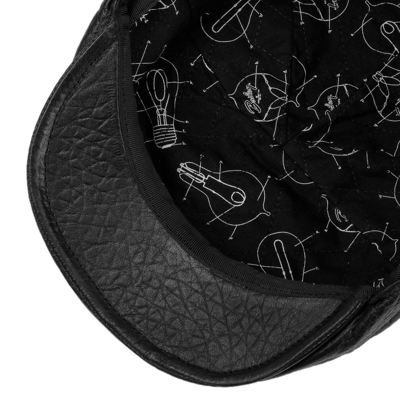 Langham Leather Flat Cap by Bailey 1922 - JJ Hat Center ®