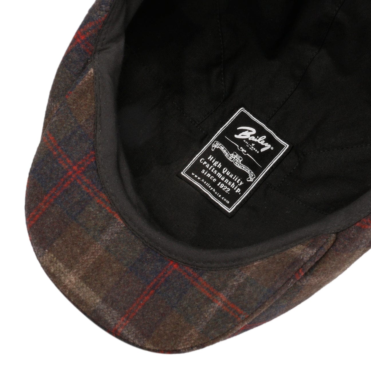 Groves Check Flat Cap by Bailey 1922 - JJ Hat Center ®