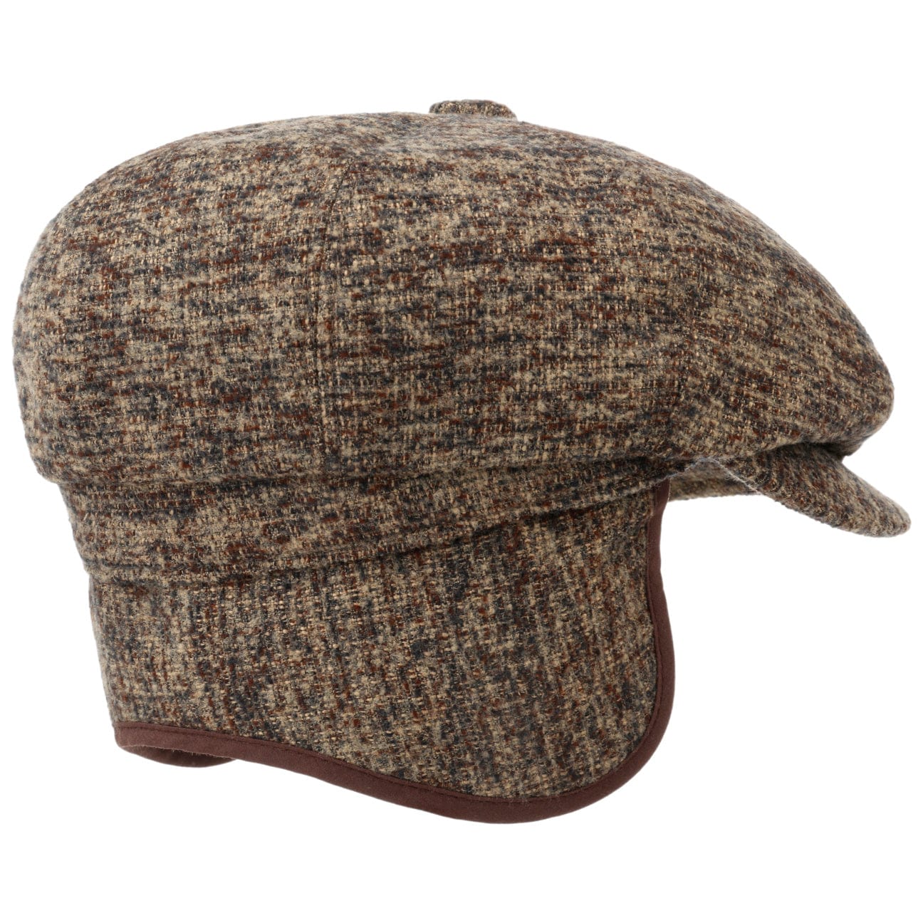 Kyan Newsboy Cap With Ear Flaps by Bailey 1922 - JJ Hat Center ®