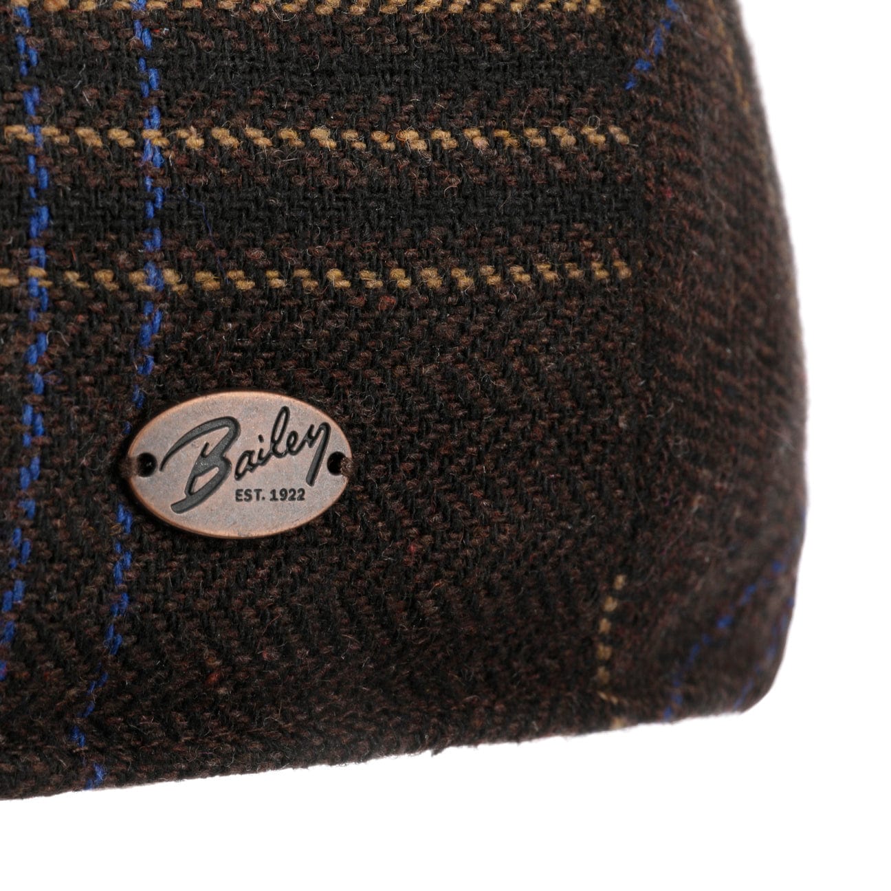 Byram Check Flat Cap by Bailey 1922 - JJ Hat Center ®