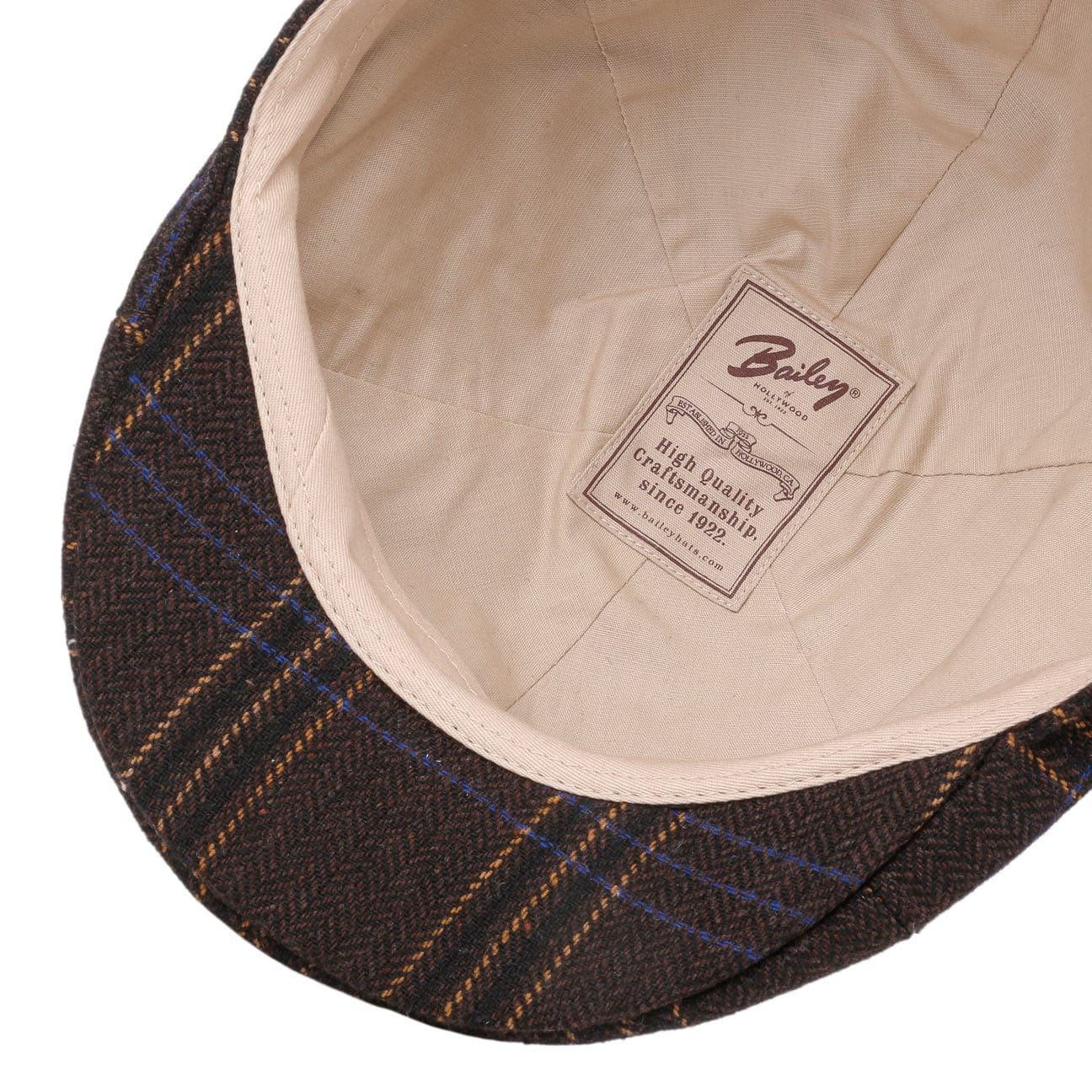 Tressy Check Pub Cap by Bailey 1922 - JJ Hat Center ®