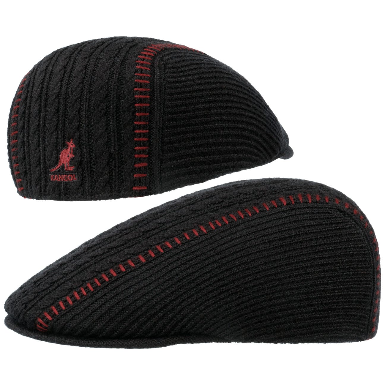 Kangol black flat cap shop