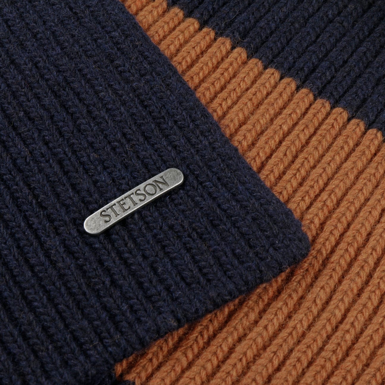 Twotone Stripes Wool Scarf by Stetson - JJ Hat Center ®