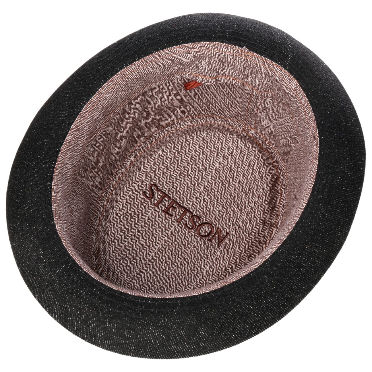 Classic Pork Pie Denim Hat by Stetson - JJ Hat Center ®