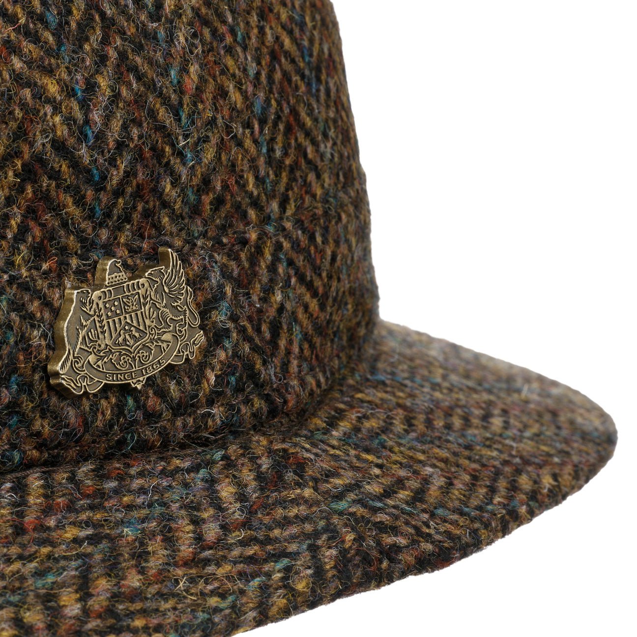 Deerstalker Harris Tweed Wool Hat