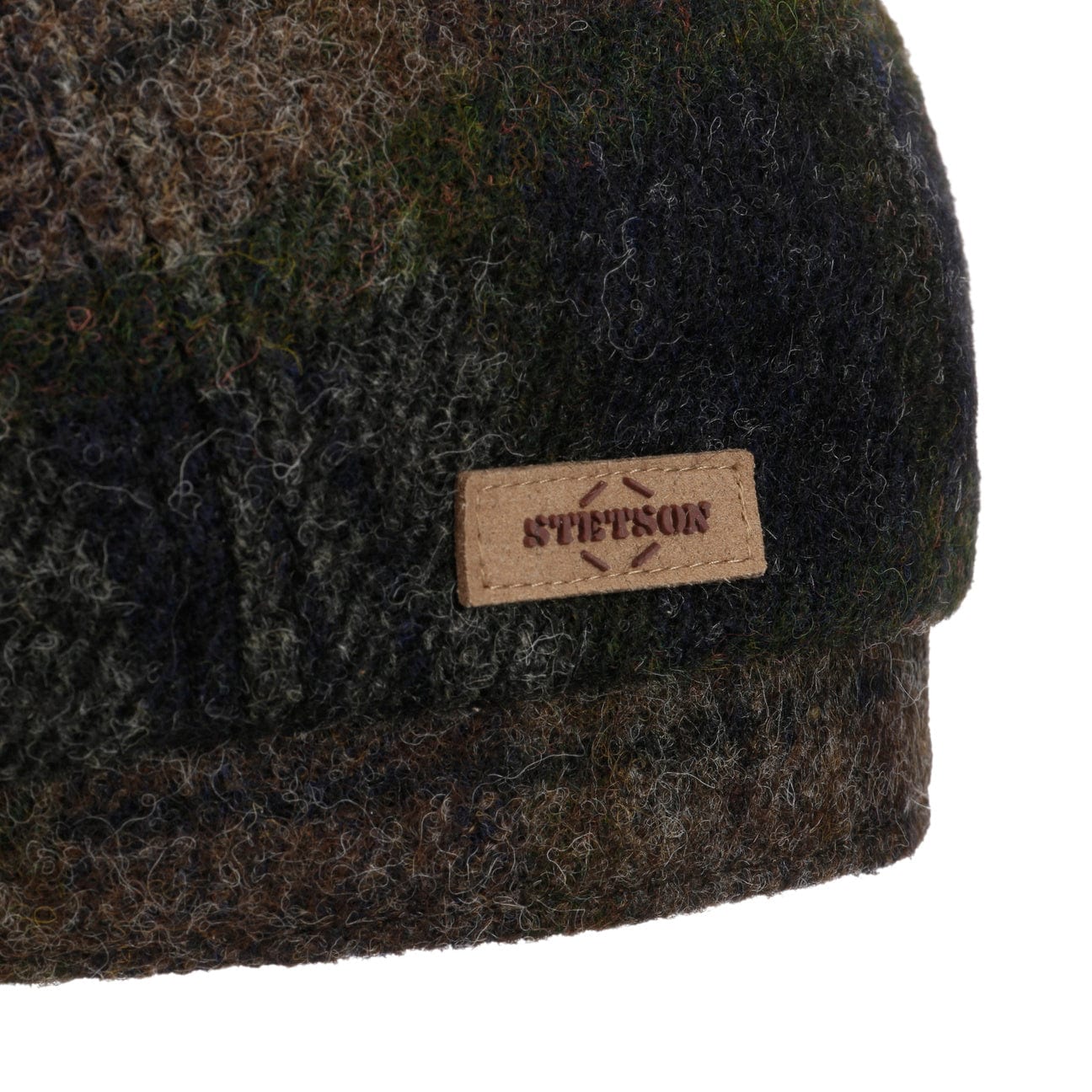 Hatteras Beeswax Shetland Wool Newsboy Cap by Stetson - JJ Hat Center ®