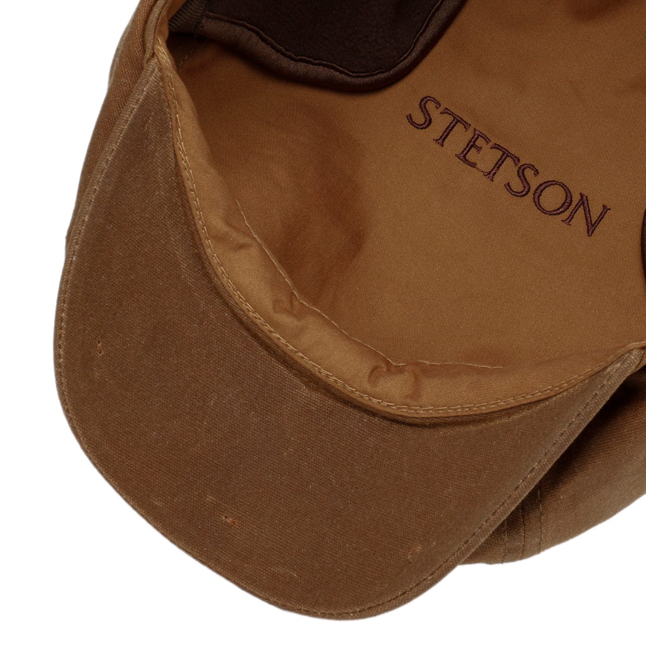 Hatteras Wax Flat Cap with Ear Flaps by Stetson - JJ Hat Center ®