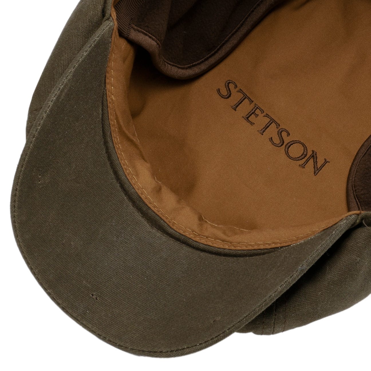 Hatteras Wax Flat Cap with Ear Flaps by Stetson - JJ Hat Center ®
