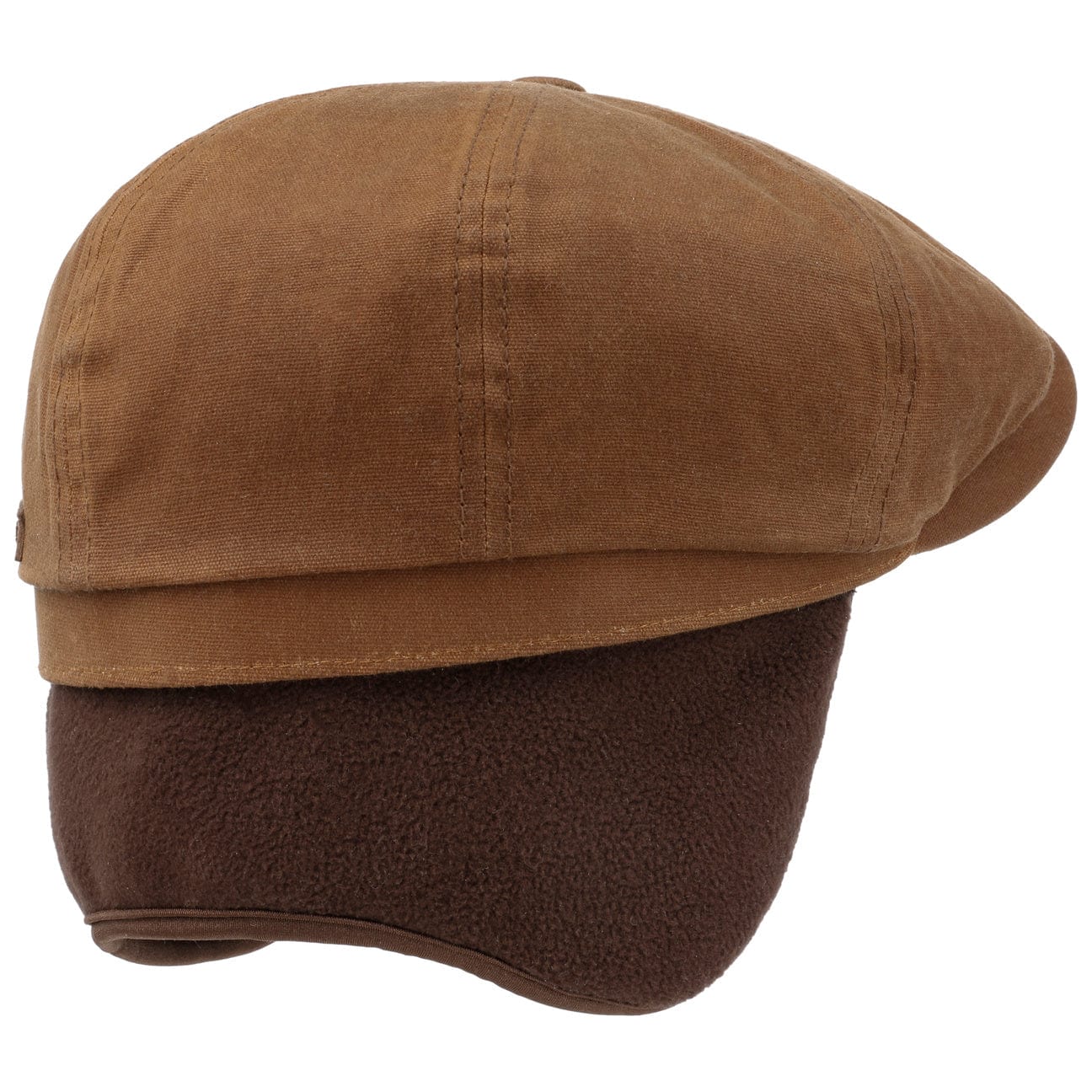 Hatteras Wax Flat Cap with Ear Flaps by Stetson - JJ Hat Center ®