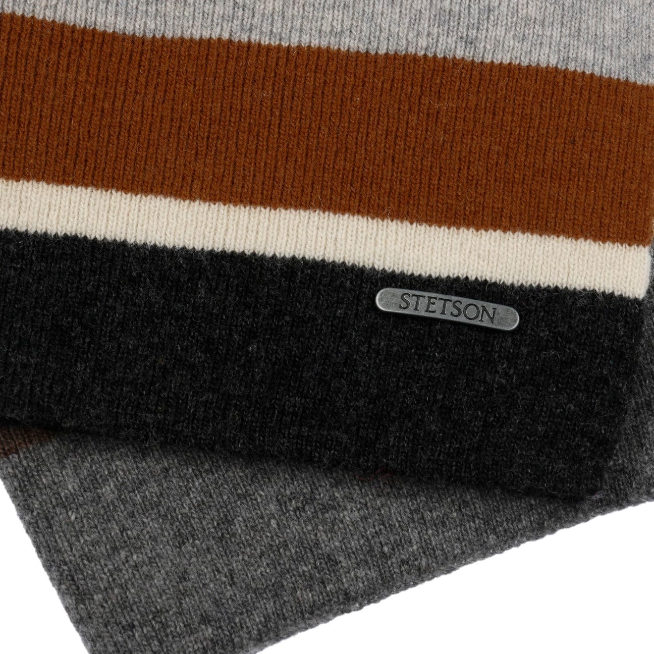 Merino Stripes Scarf by Stetson - JJ Hat Center ®