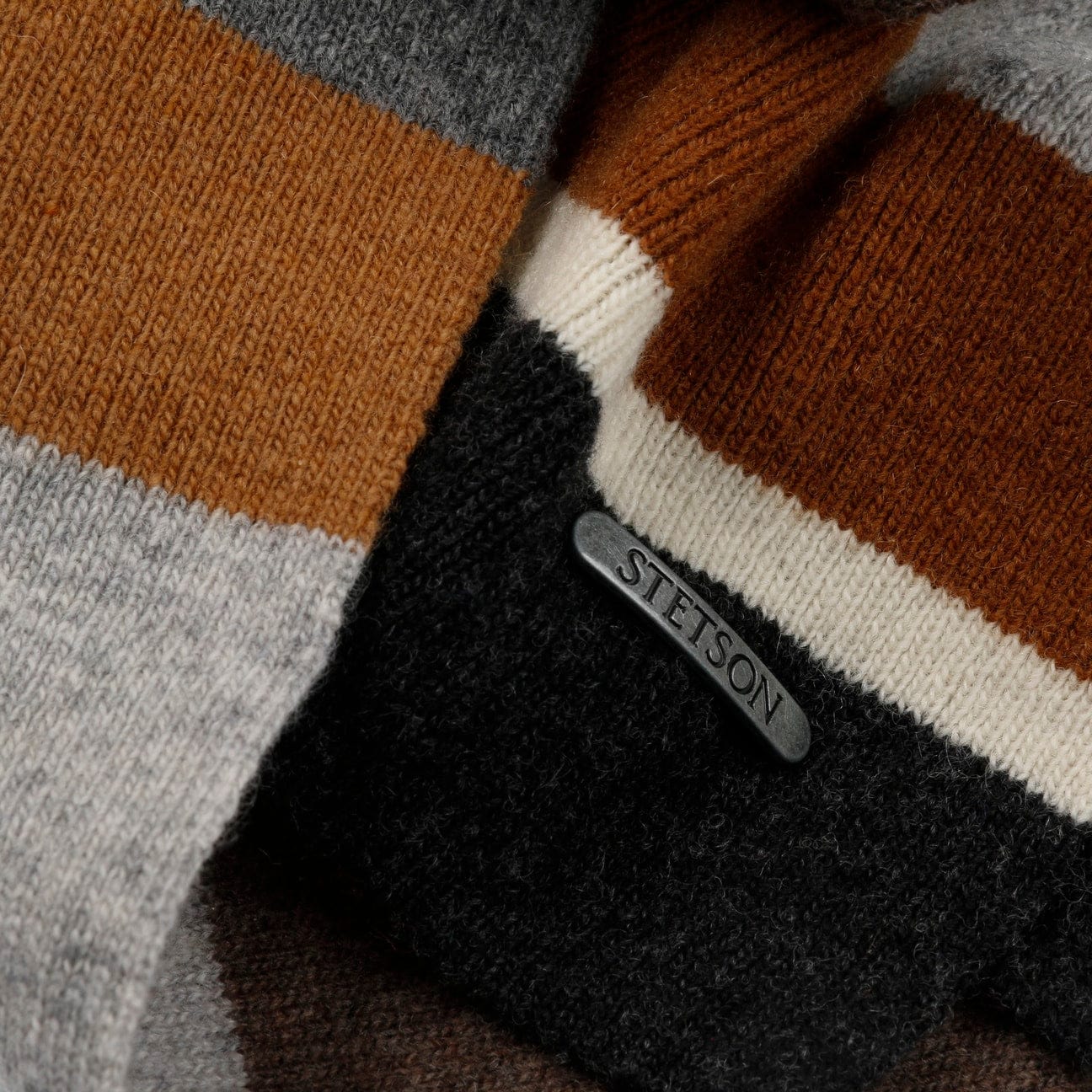 Merino Stripes Scarf by Stetson - JJ Hat Center ®