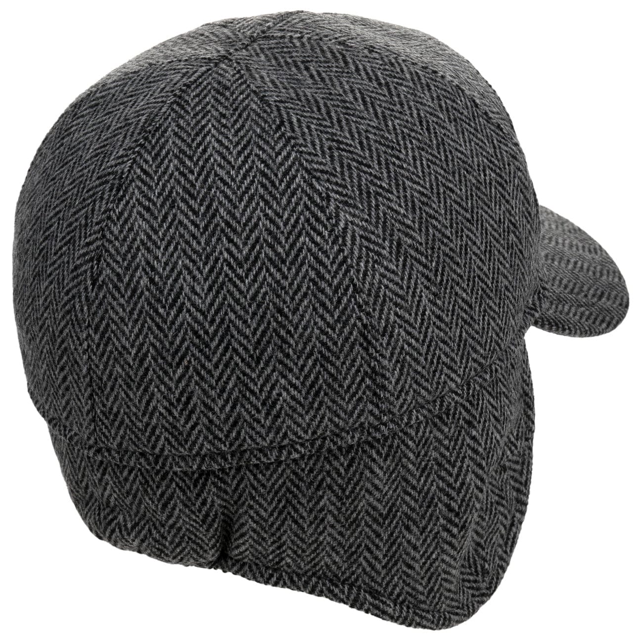 Herringbone Cap with Ear Flaps by Mayser - JJ Hat Center ®