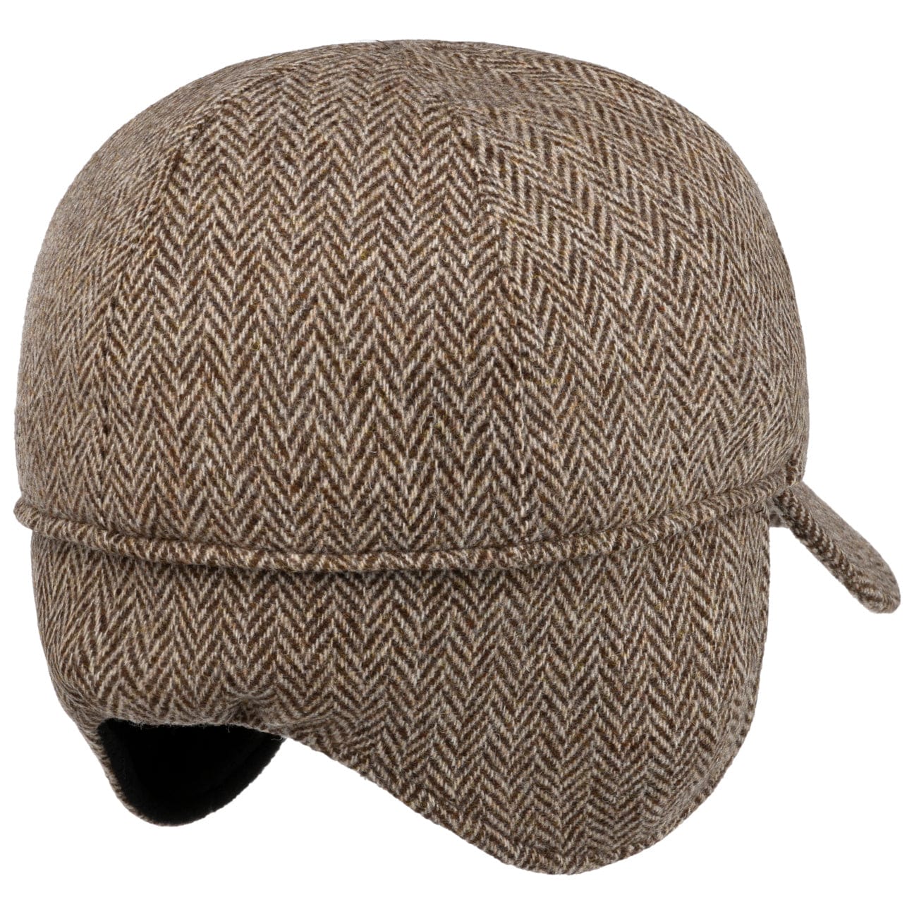 Herringbone Cap with Ear Flaps by Mayser - JJ Hat Center ®
