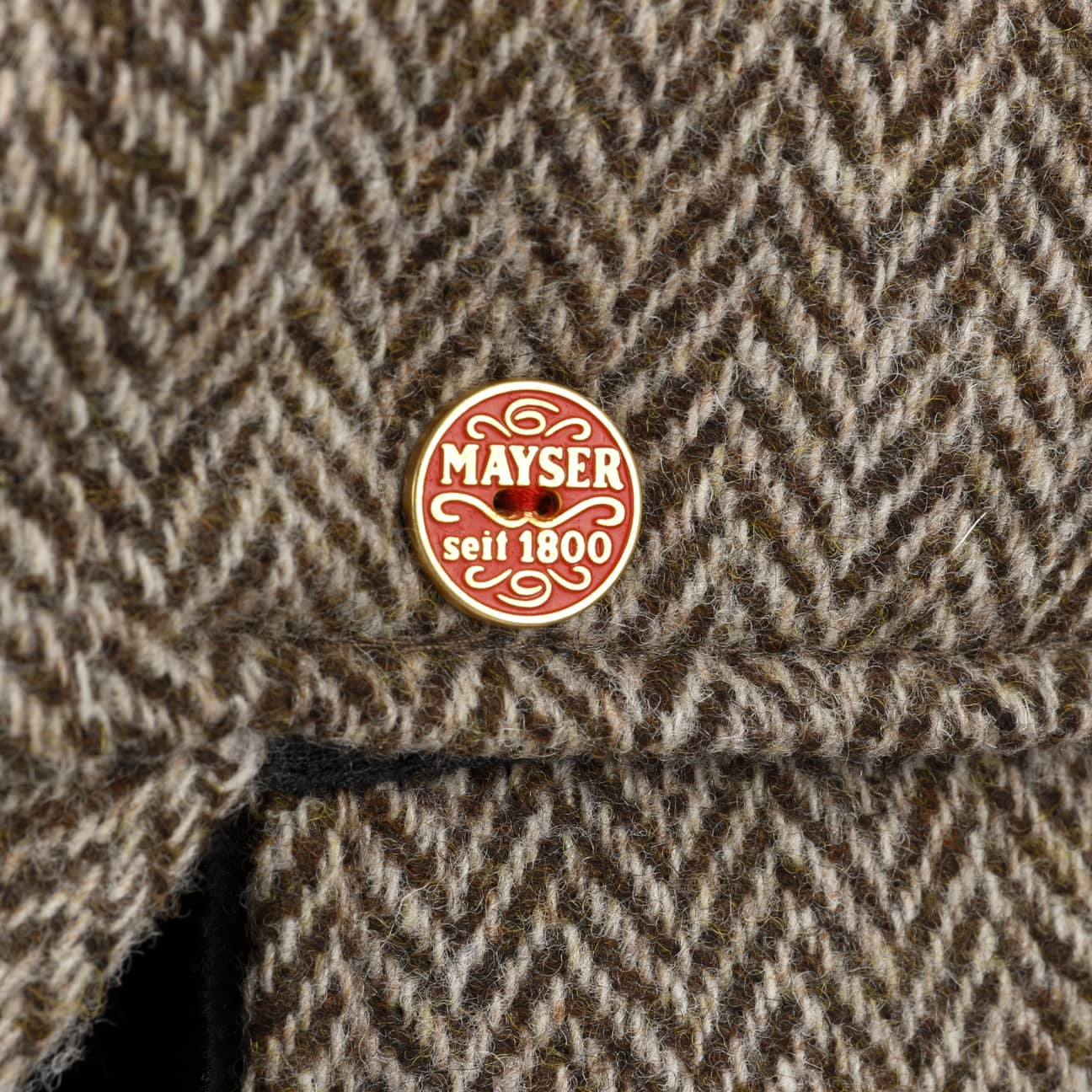 Herringbone Cap with Ear Flaps by Mayser - JJ Hat Center ®