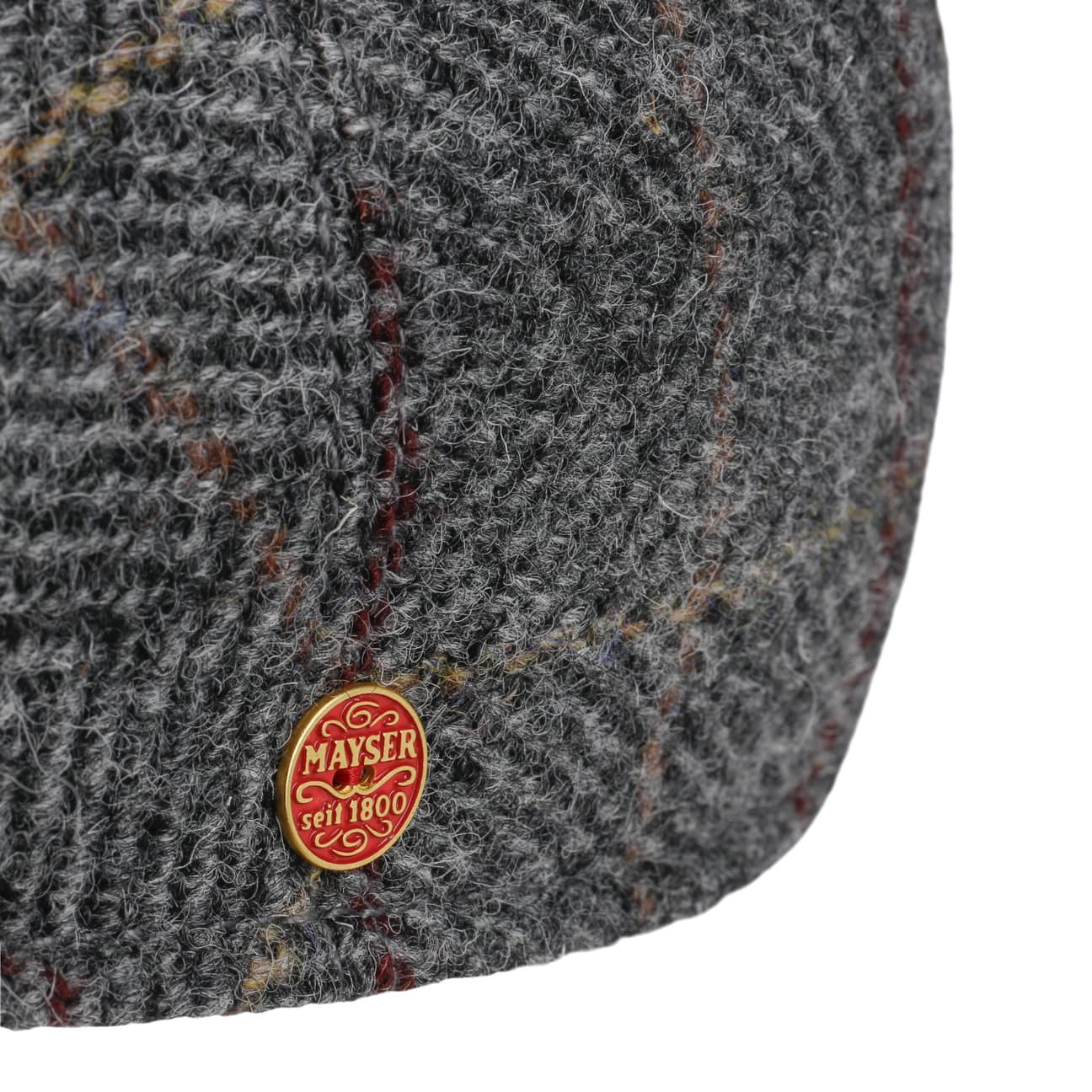 Sidney New Harris Tweed Flat Cap by Mayser - JJ Hat Center ®