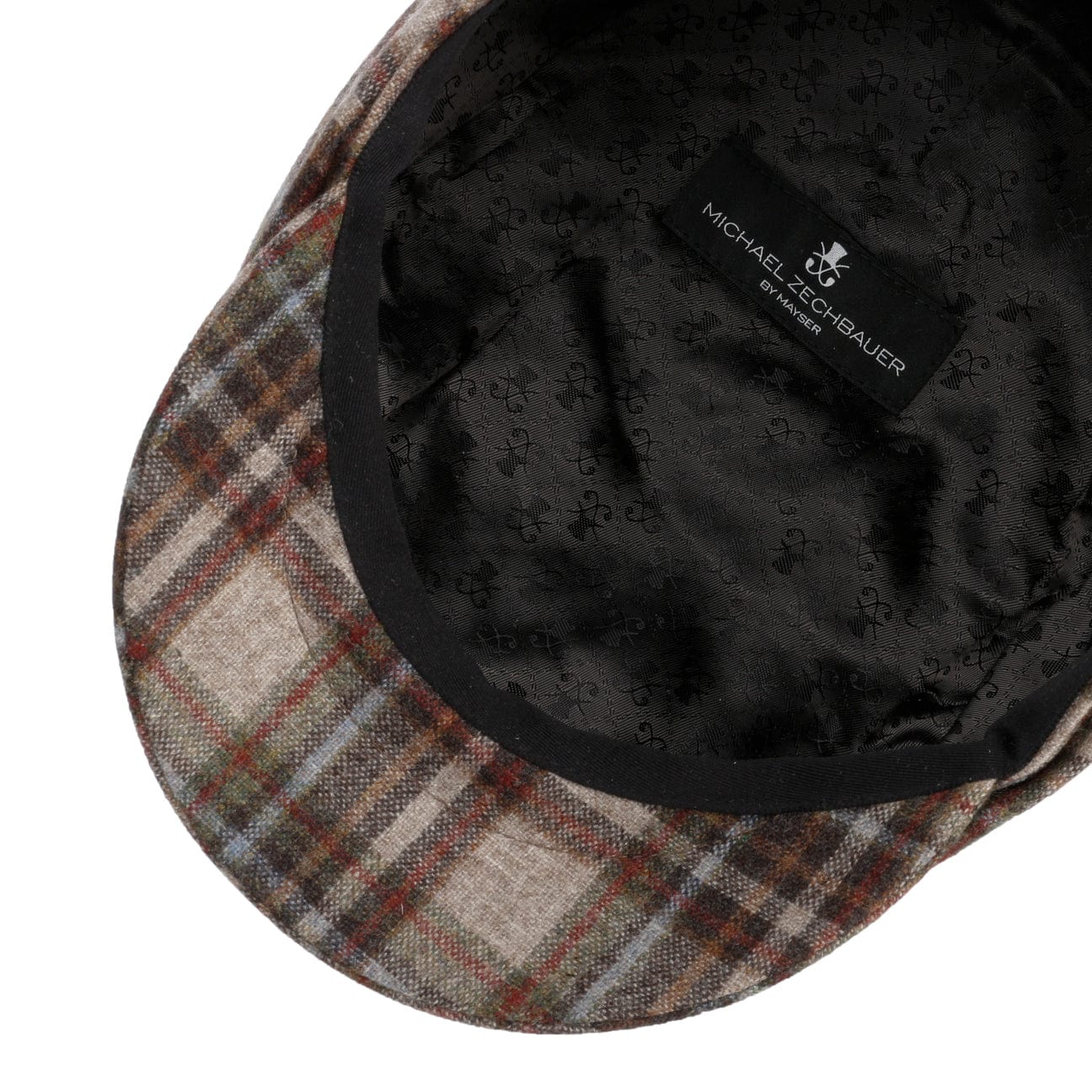 Kent Check Flat Cap Zechbauer by Mayser - JJ Hat Center ®