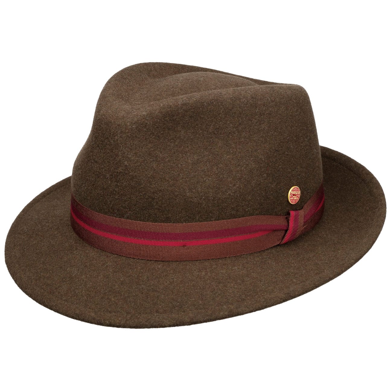 Maleo Stripes Trilby Wool Hat by Mayser - JJ Hat Center ®