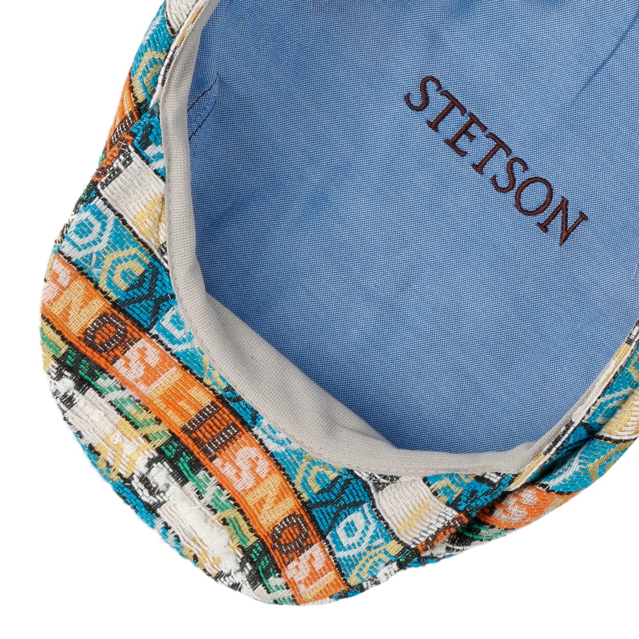 Jacquard Driver Flat Cap by Stetson - JJ Hat Center ®
