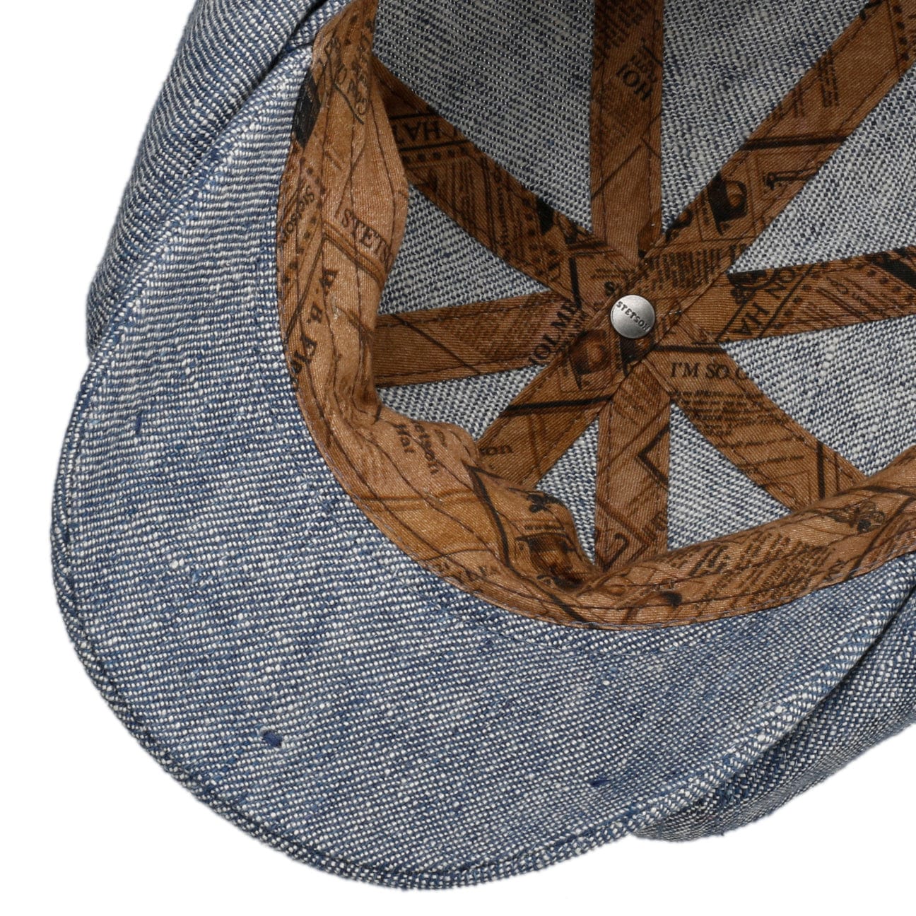 Hatteras Summer Linen Flat Cap by Stetson - JJ Hat Center ®