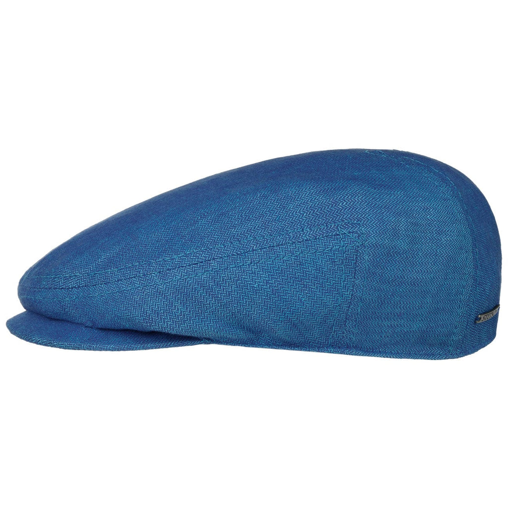 Descott Linen Flat Cap