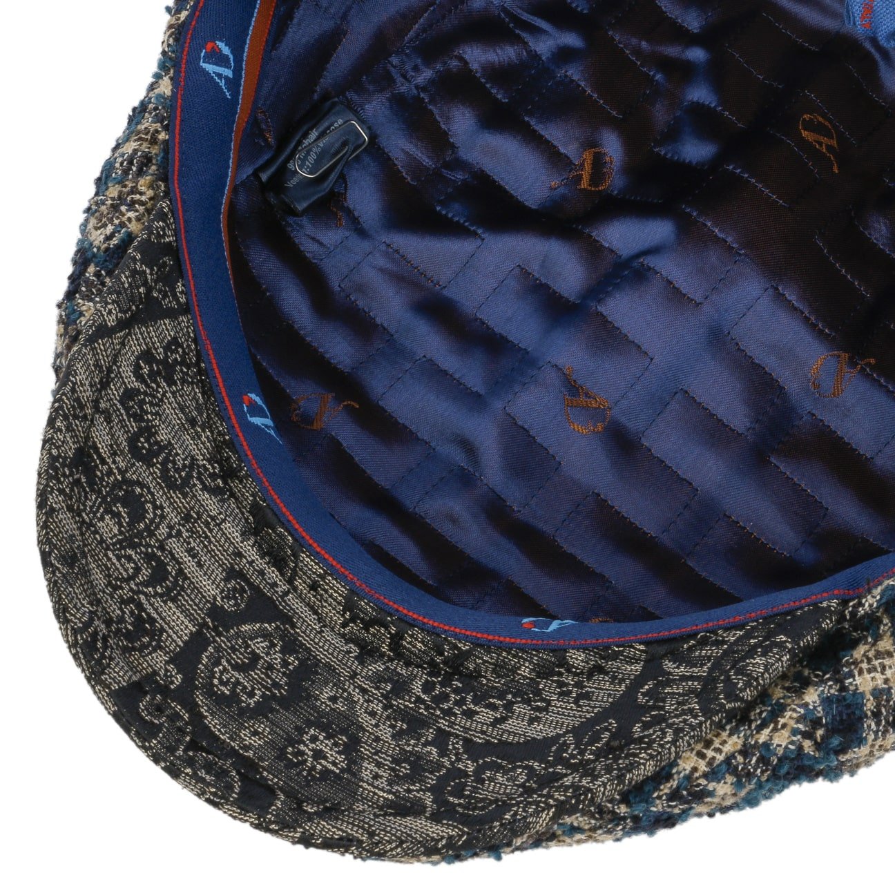 Landio Boucle Check Flat Cap - JJ Hat Center ®