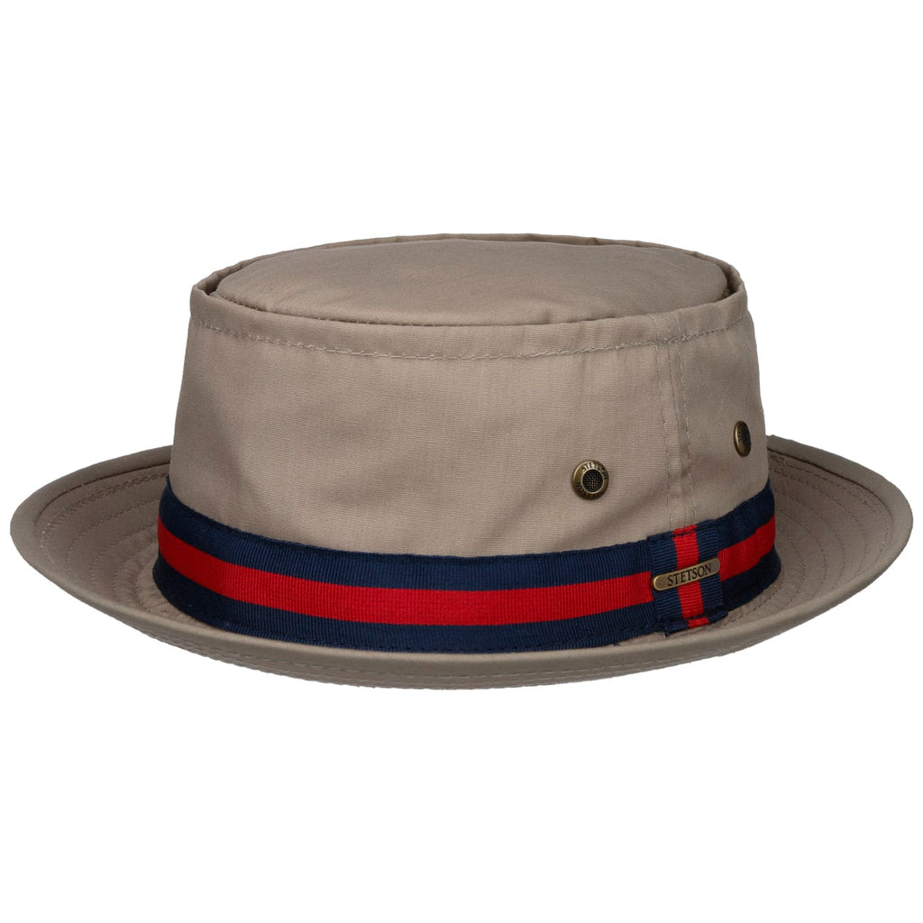 Classic Band Pork Pie Cloth Hat