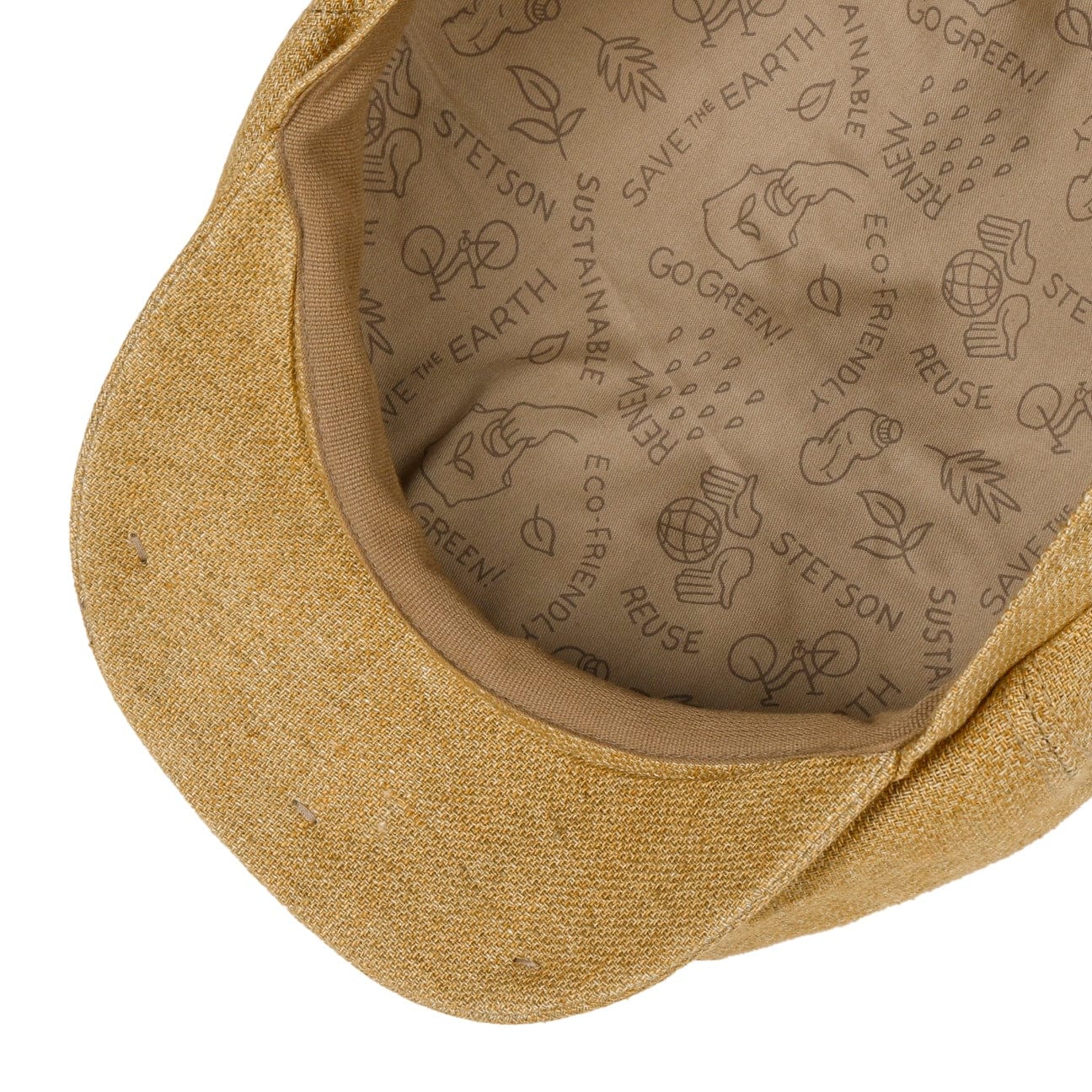 Hatteras Uni Sustainable Linen Flat Cap by Stetson - JJ Hat Center ®