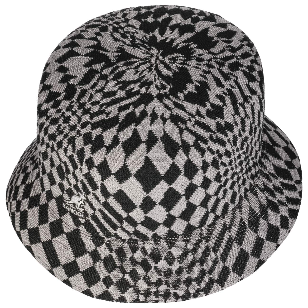 Warped Check Bucket Cloth Hat by Kangol - JJ Hat Center ®