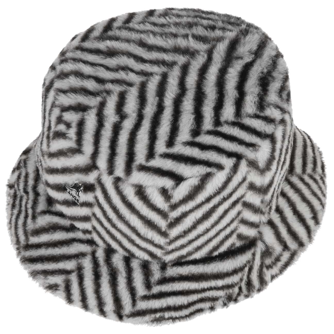 Faux Fur Herringbone Bucket Hat by Kangol - JJ Hat Center ®