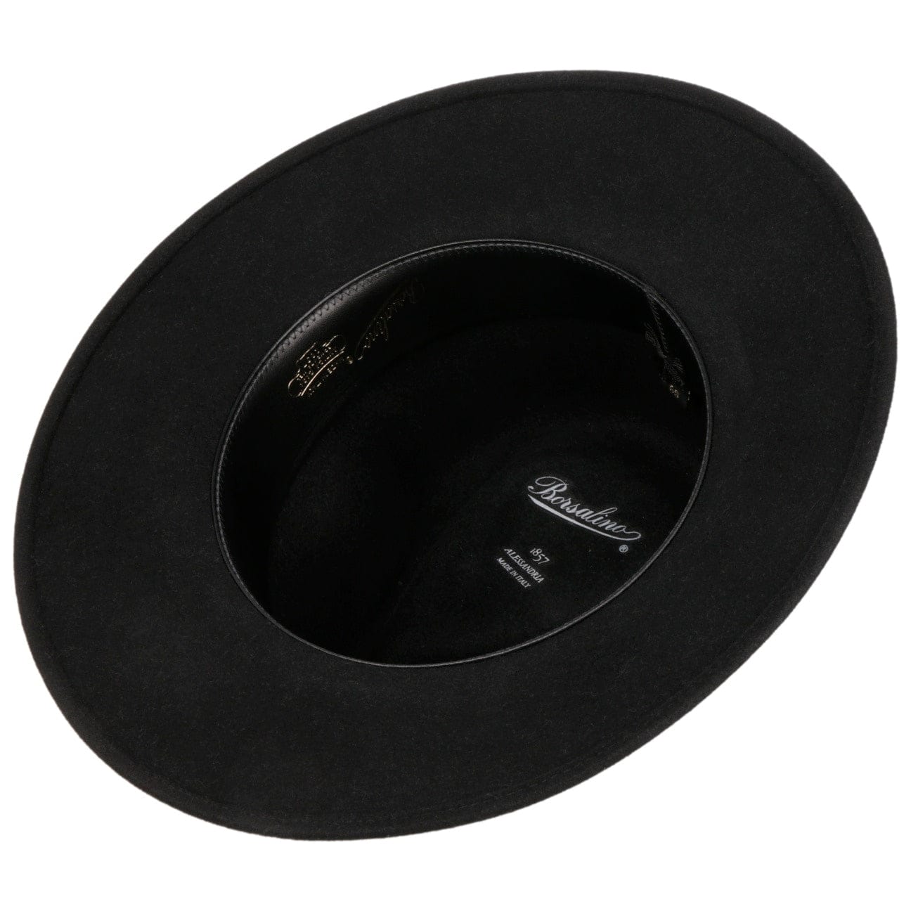 Cagliero Felt Hat with Leather Band by Borsalino - JJ Hat Center ®
