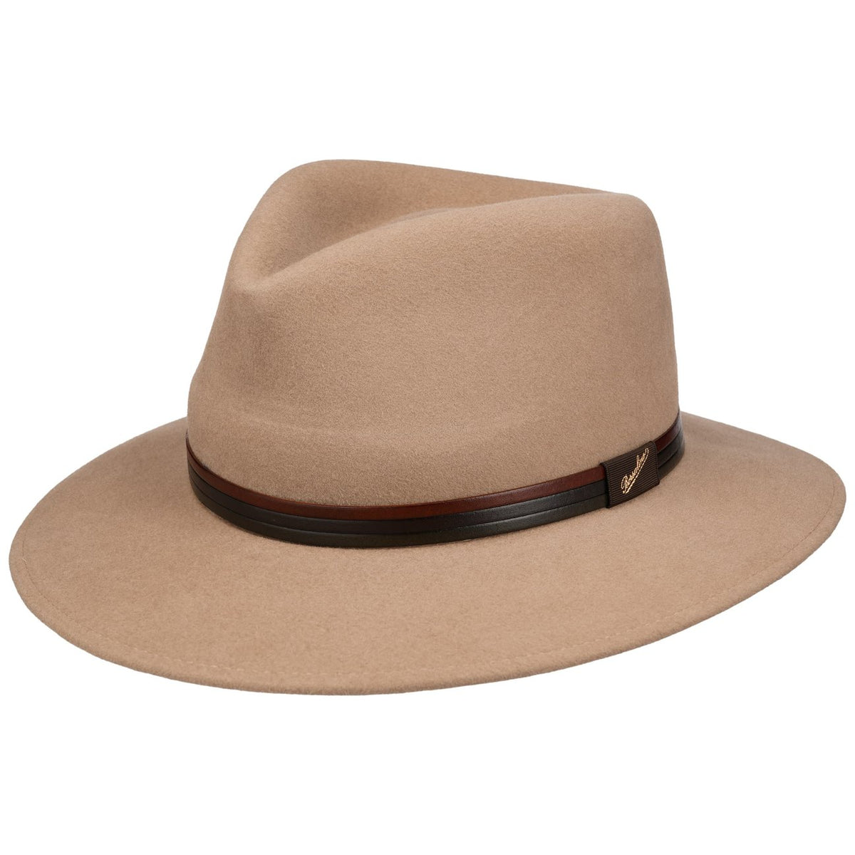 Cagliero Felt Hat with Leather Band - JJ Hat Center ®