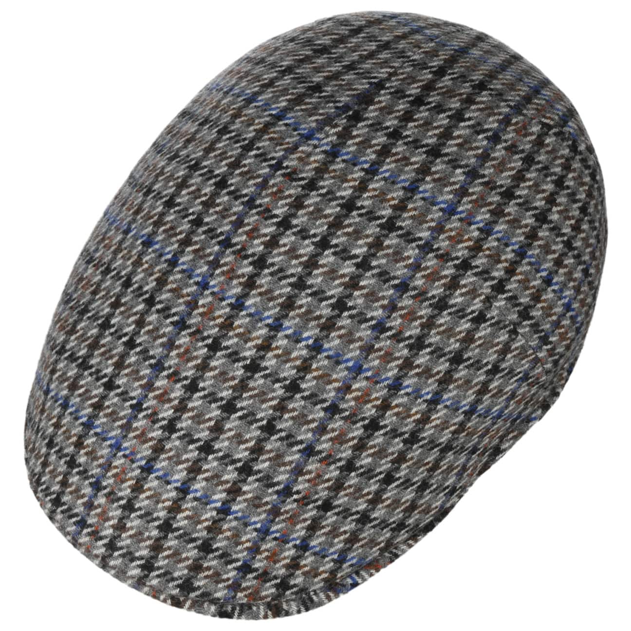 Ventova Check Flat Cap by Borsalino - JJ Hat Center ®