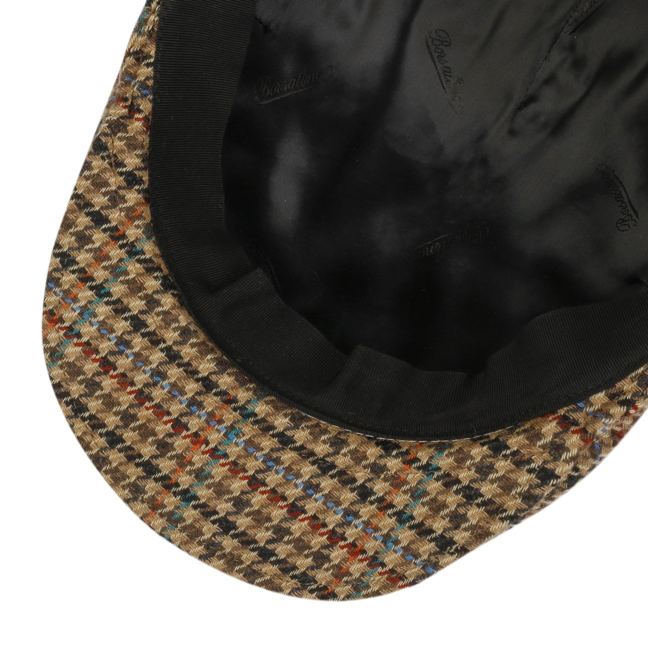 Ventova Check Flat Cap by Borsalino - JJ Hat Center ®