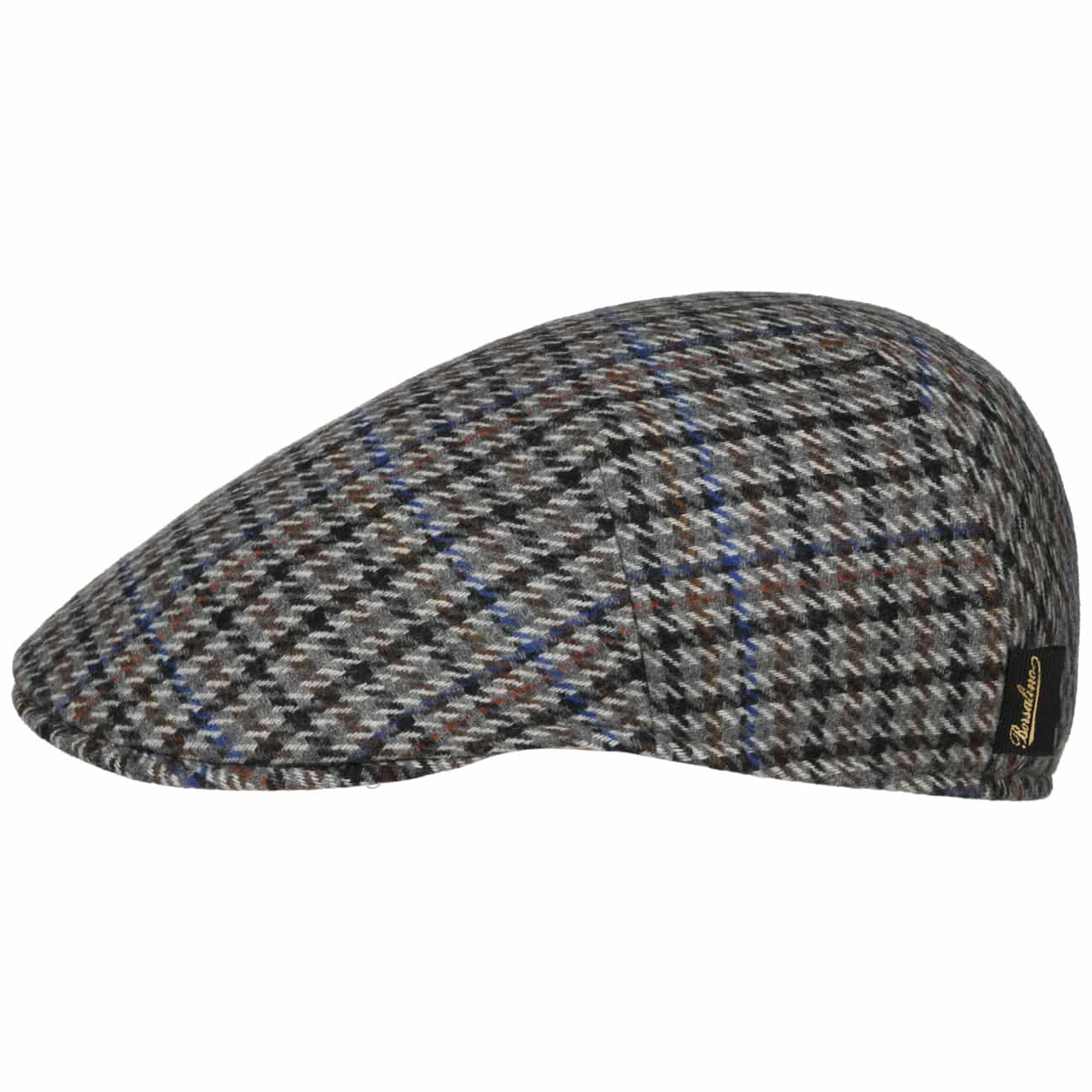 Ventova Check Flat Cap by Borsalino - JJ Hat Center ®