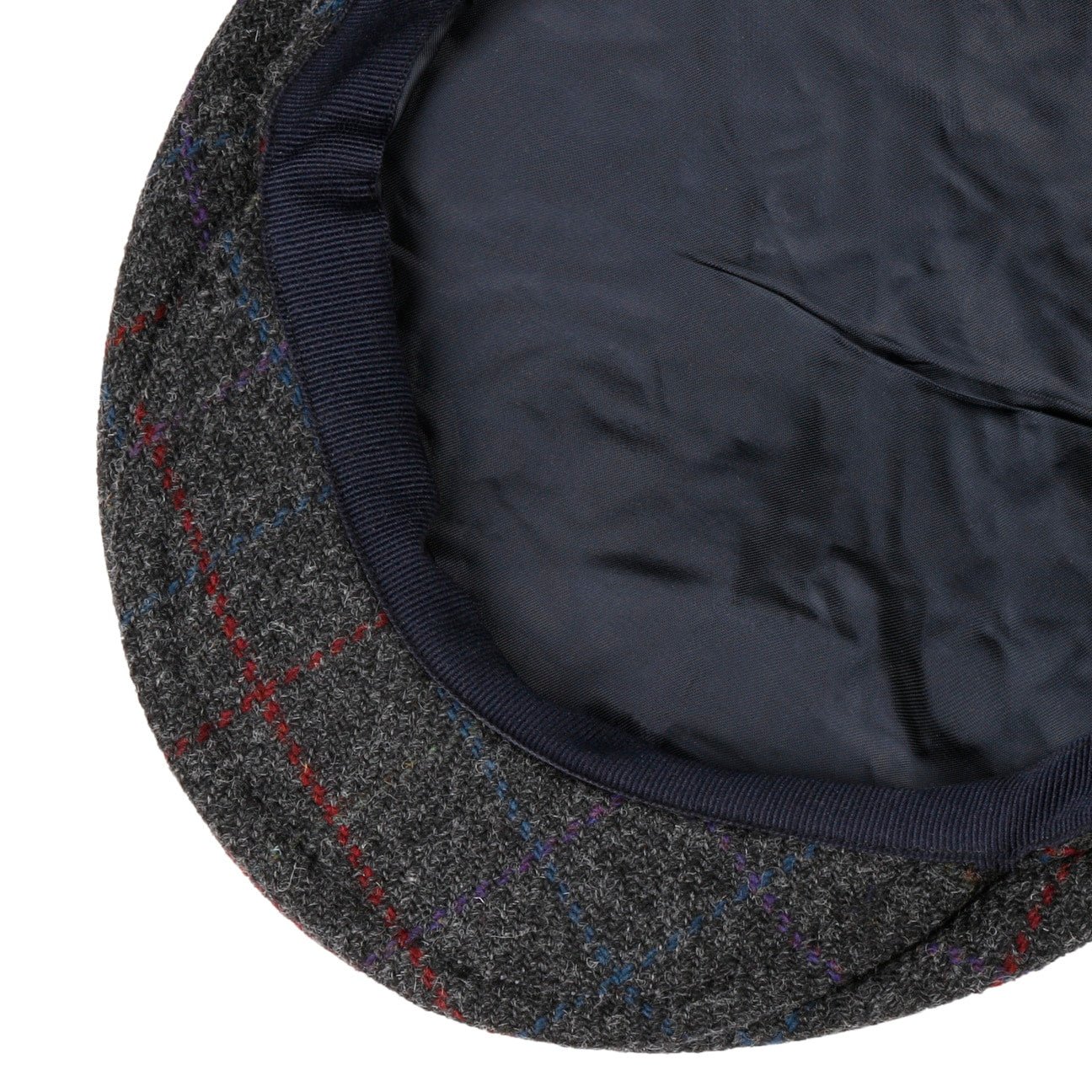 Lord Windowpane Plaid Flat Cap - JJ Hat Center ®