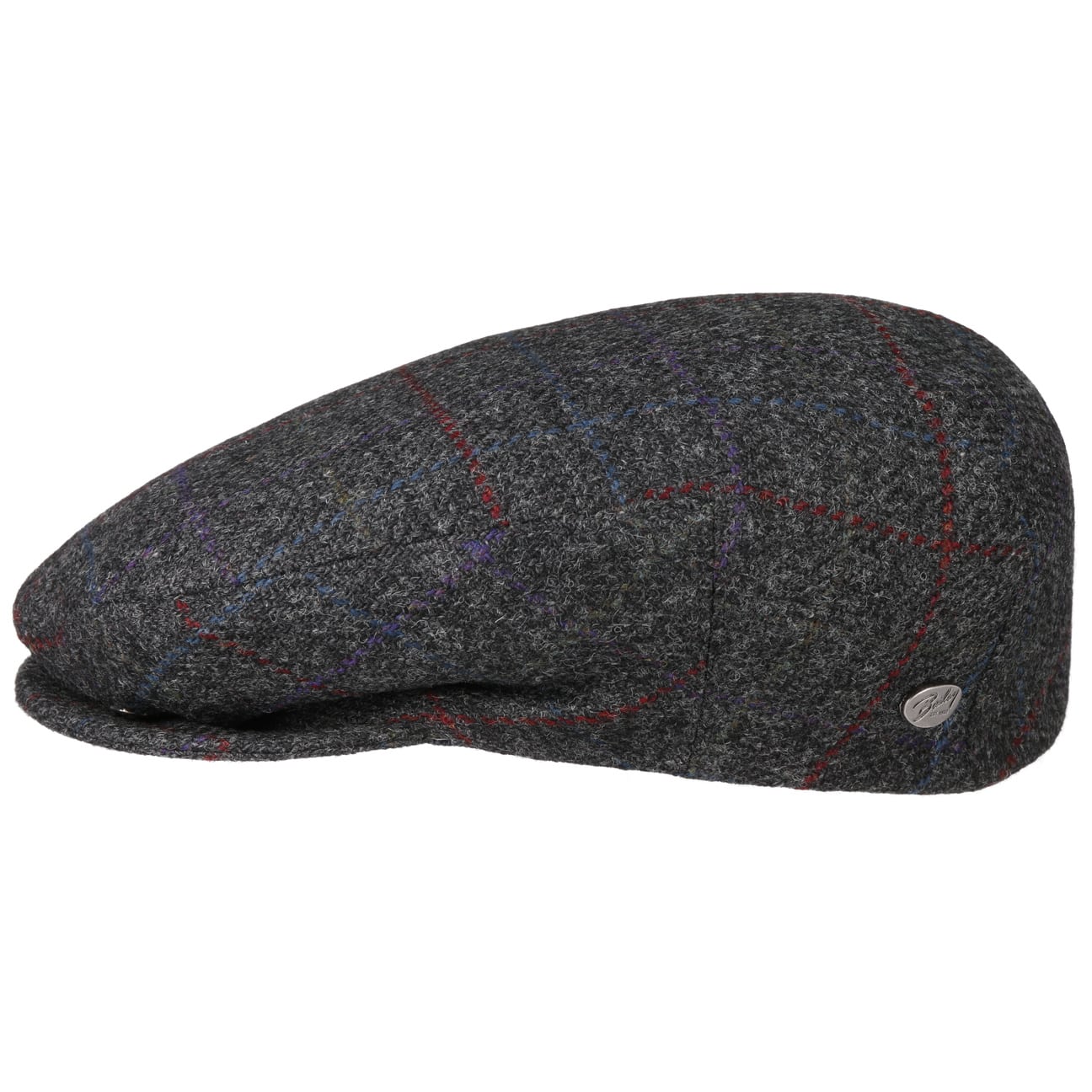 Lord Windowpane Plaid Flat Cap - JJ Hat Center ®