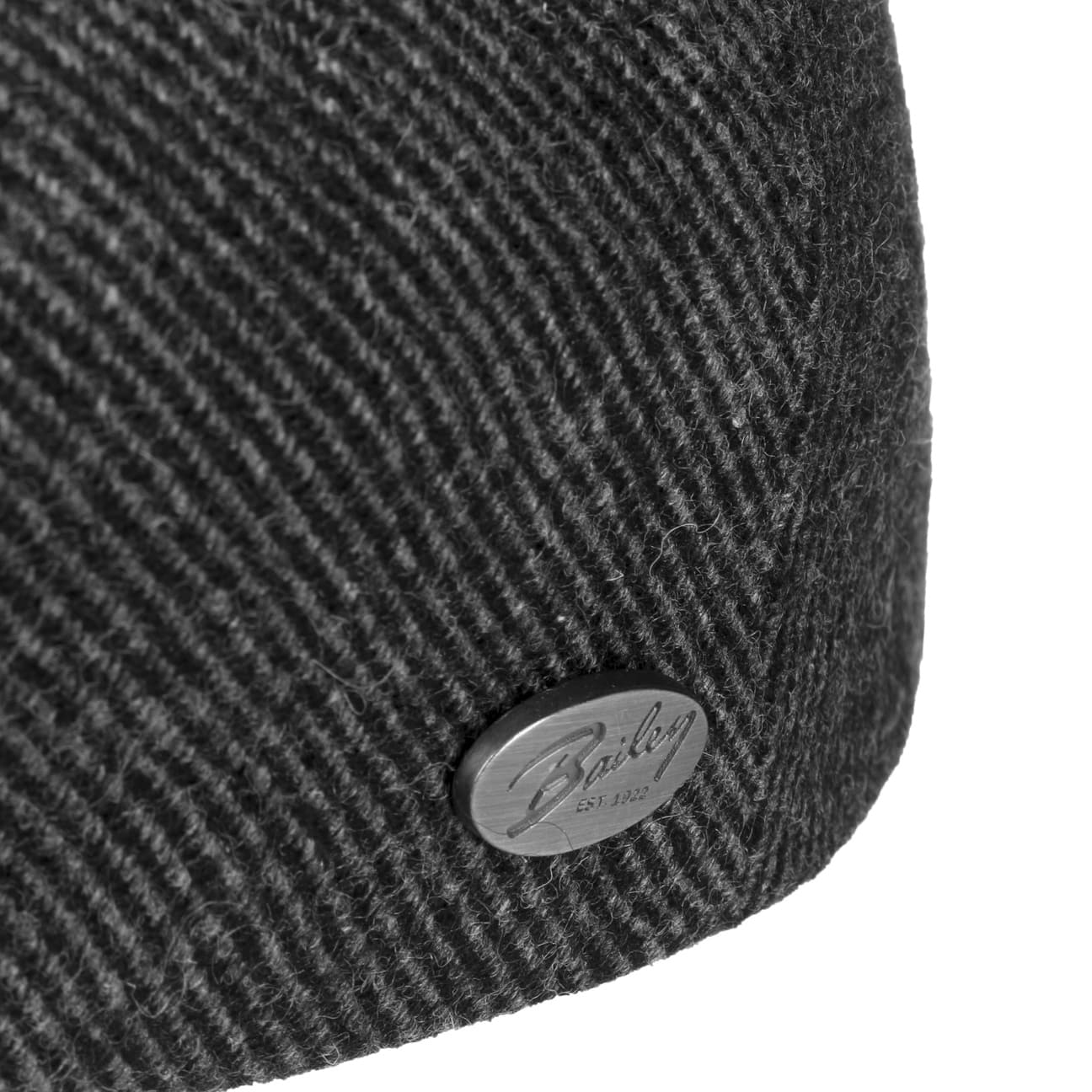 Lord Wool Twill Flat Cap by Bailey 1922 - JJ Hat Center ®